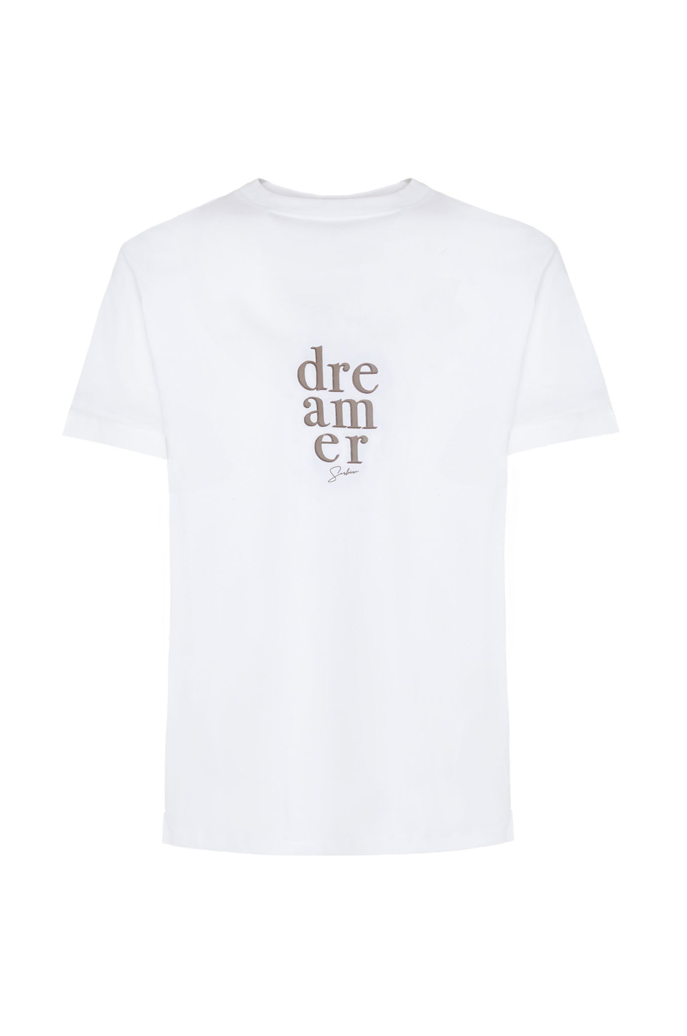 T-shirt con stampa|Colore:Bianco