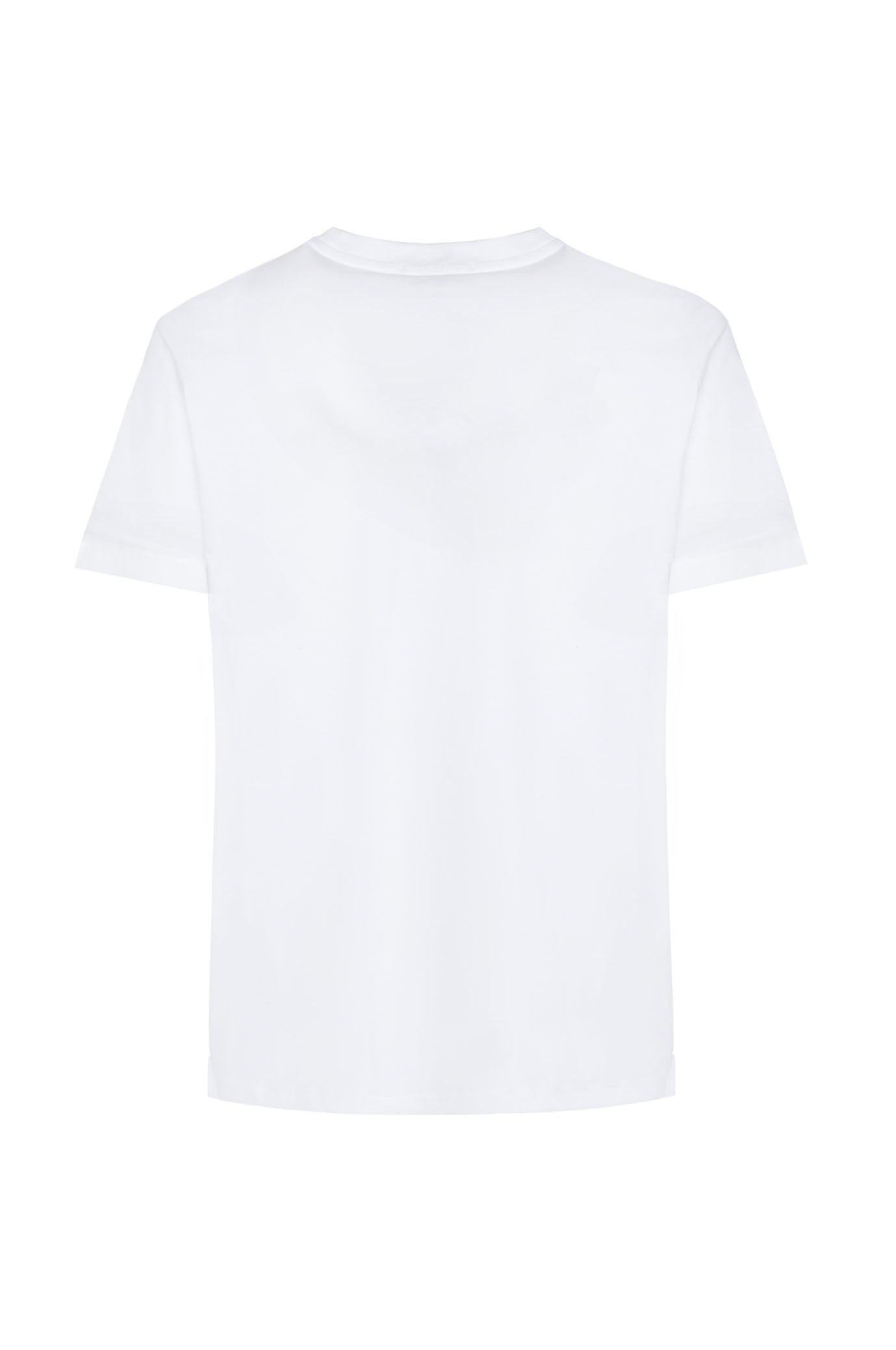 T-shirt con stampa|Colore:Bianco
