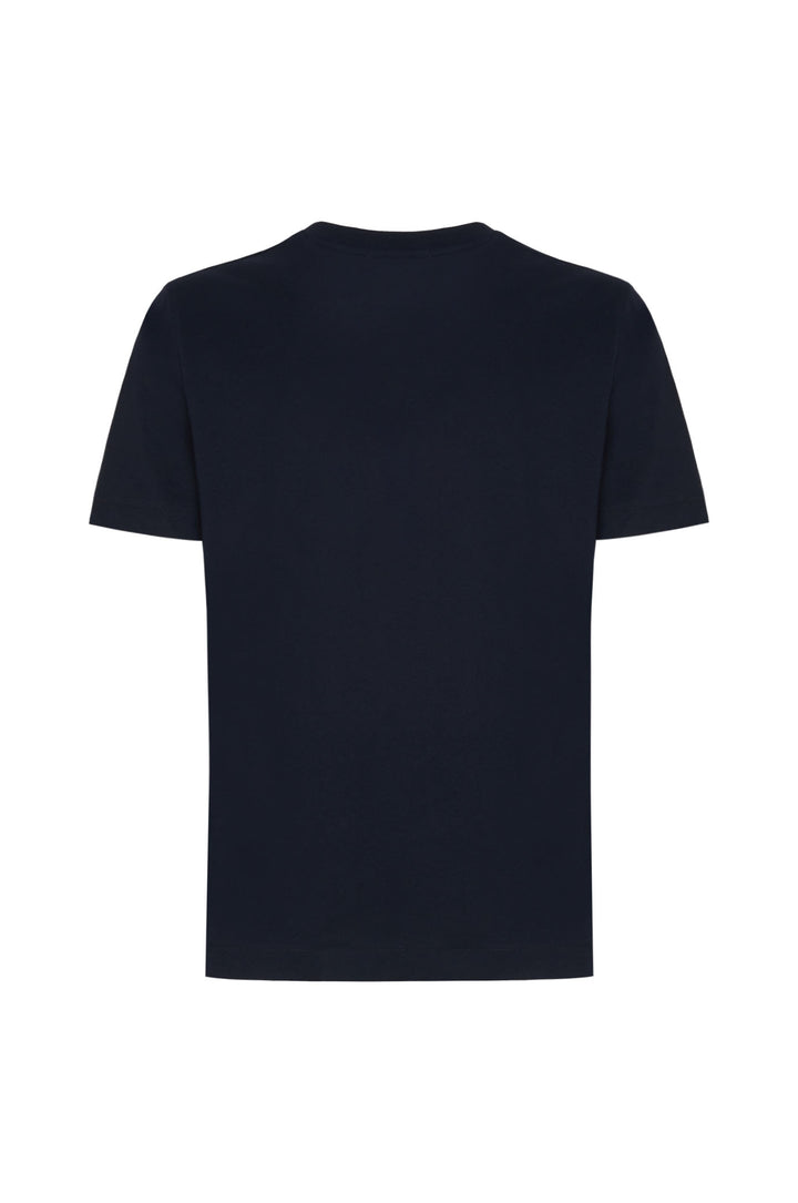 T-shirt con stampa|Colore:Blu/navy