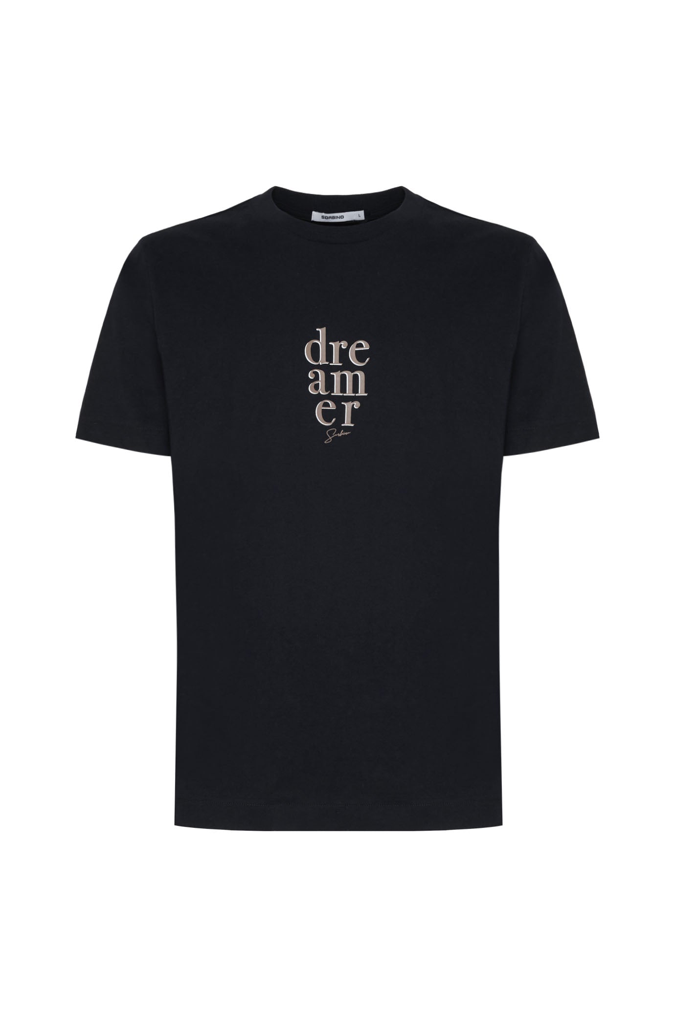 T-shirt con stampa|Colore:Nero