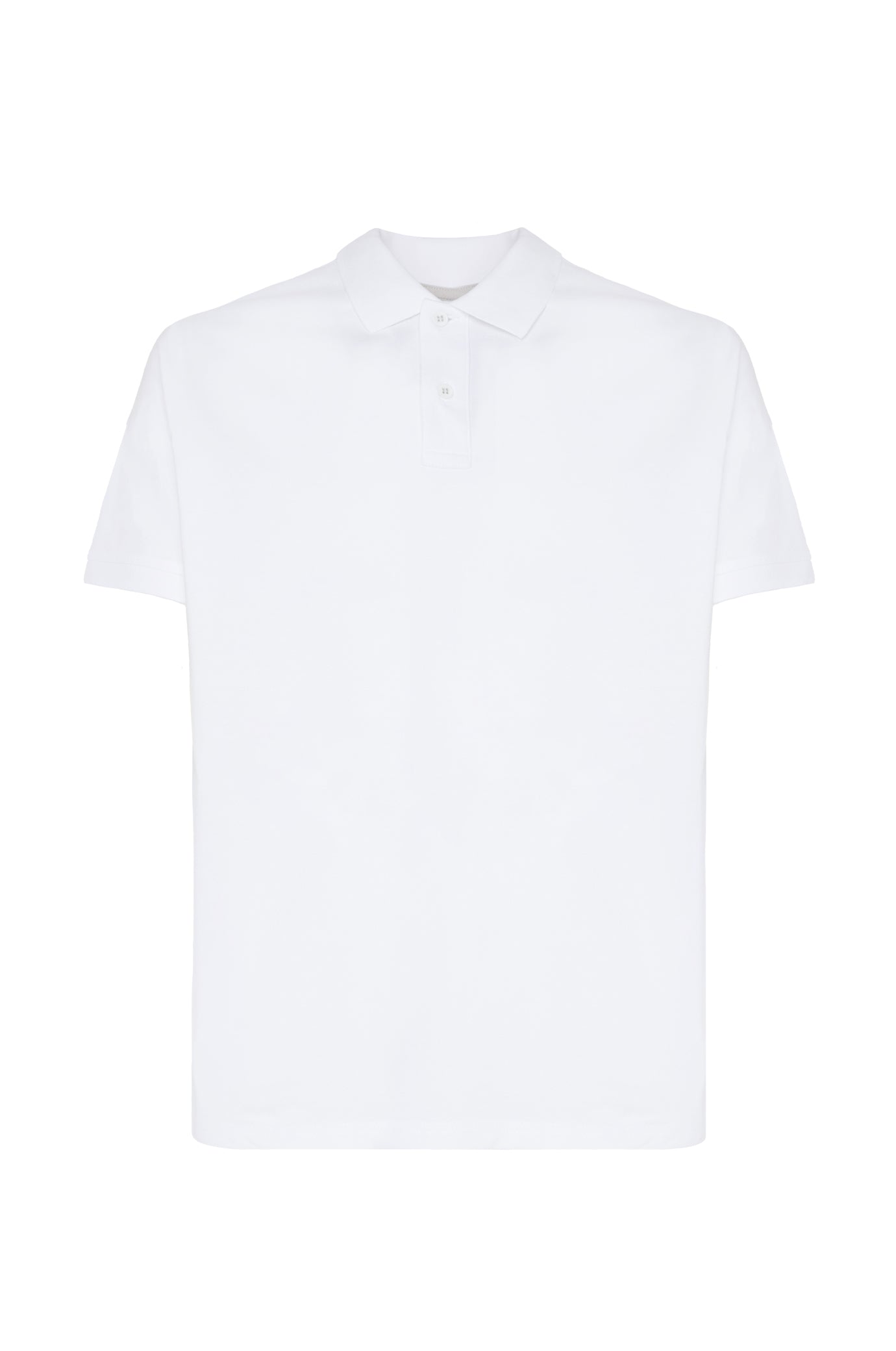 Polo con ricamo basic|Colore:Bianco