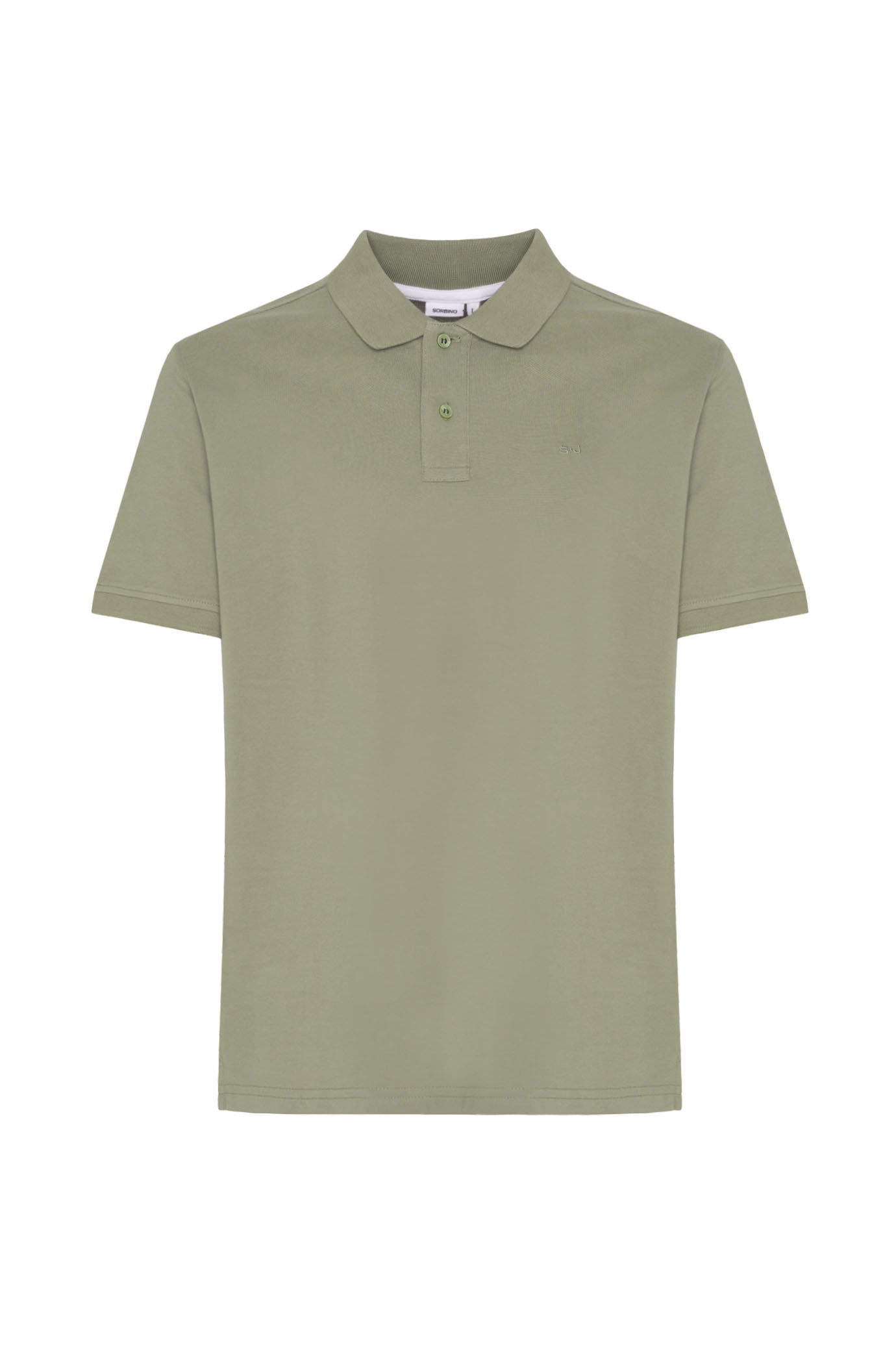 Polo con ricamo basic|Colore:Salvia