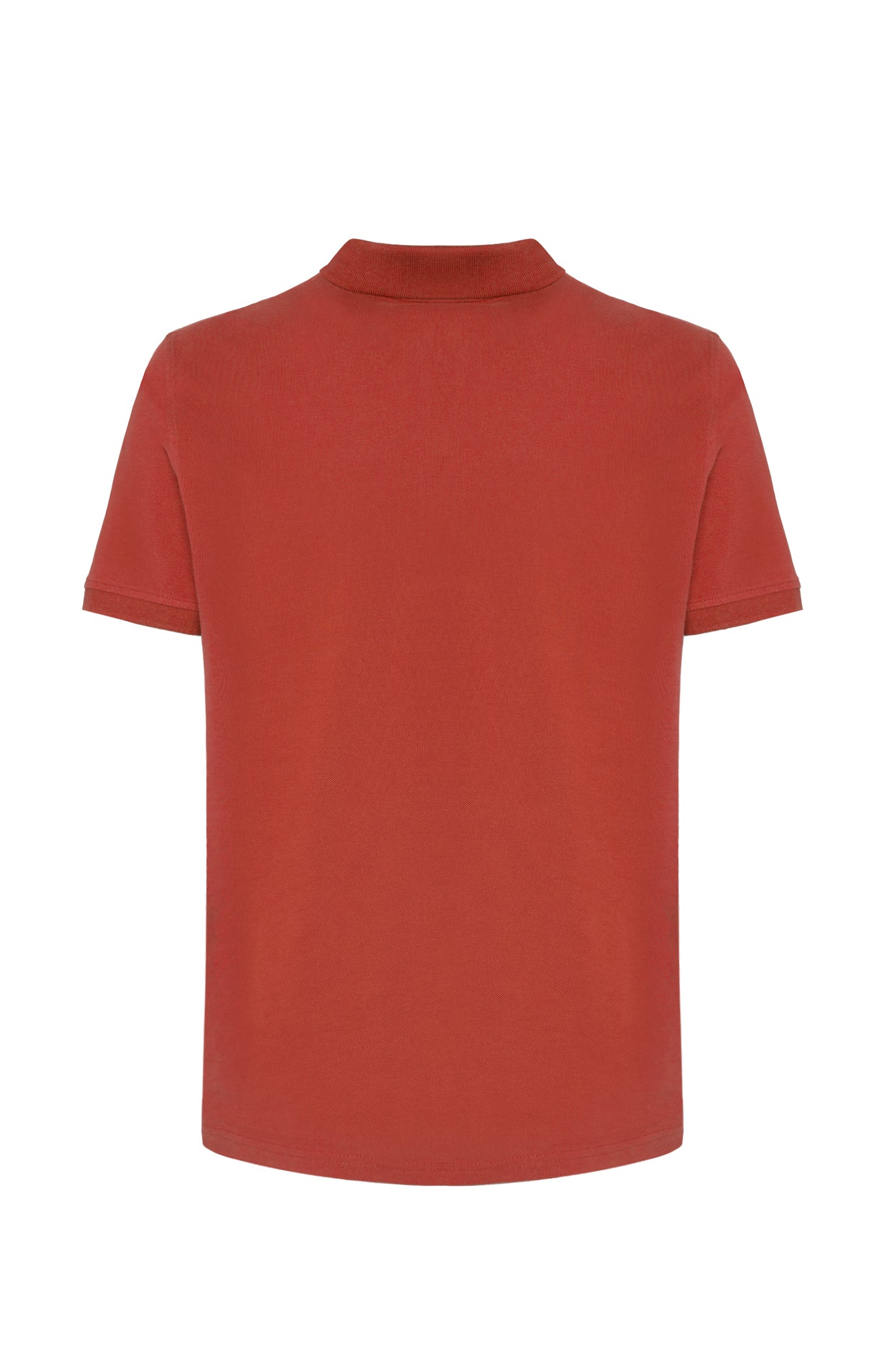 Polo con ricamo basic|Colore:Terracotta