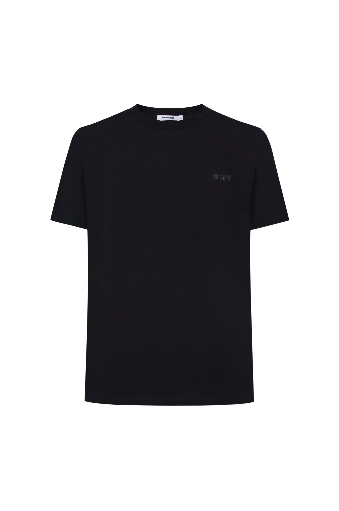T-shirt con logo SRB|Colore:Nero