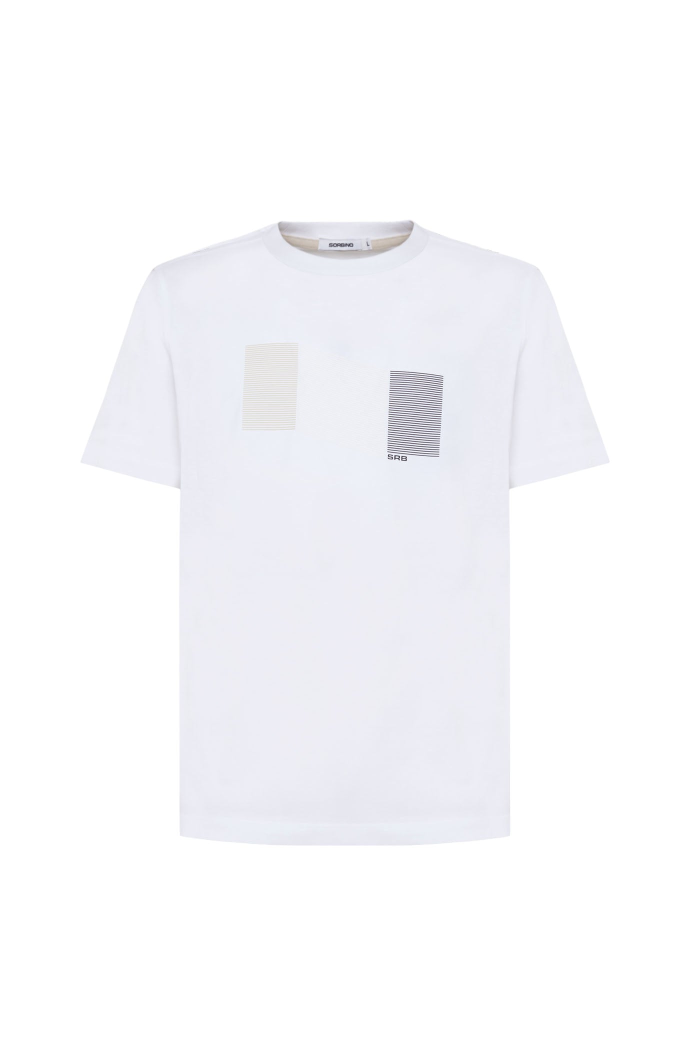 T-shirt con stampa|Colore:Bianco