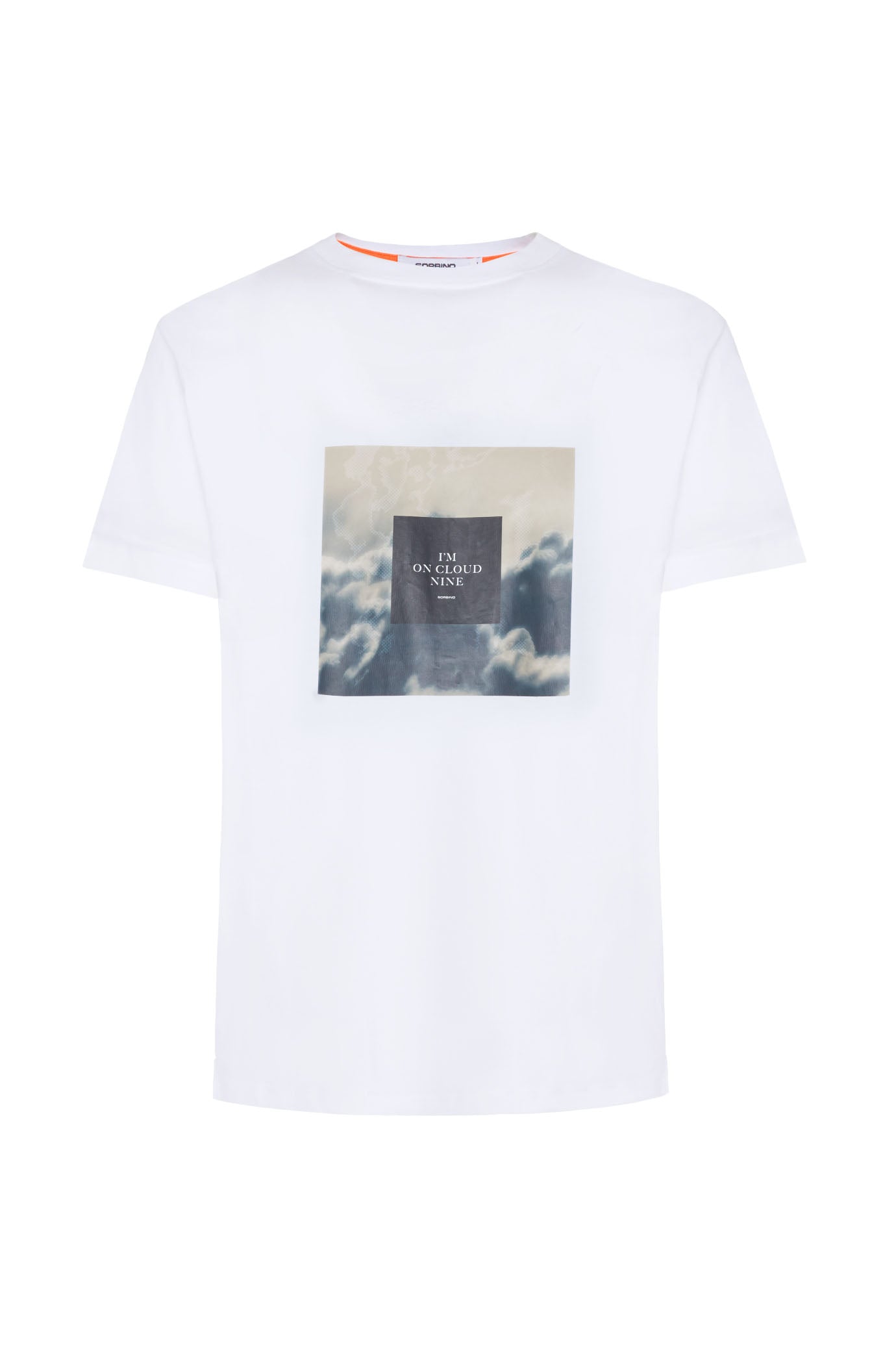 T-shirt con stampa|Colore:Bianco