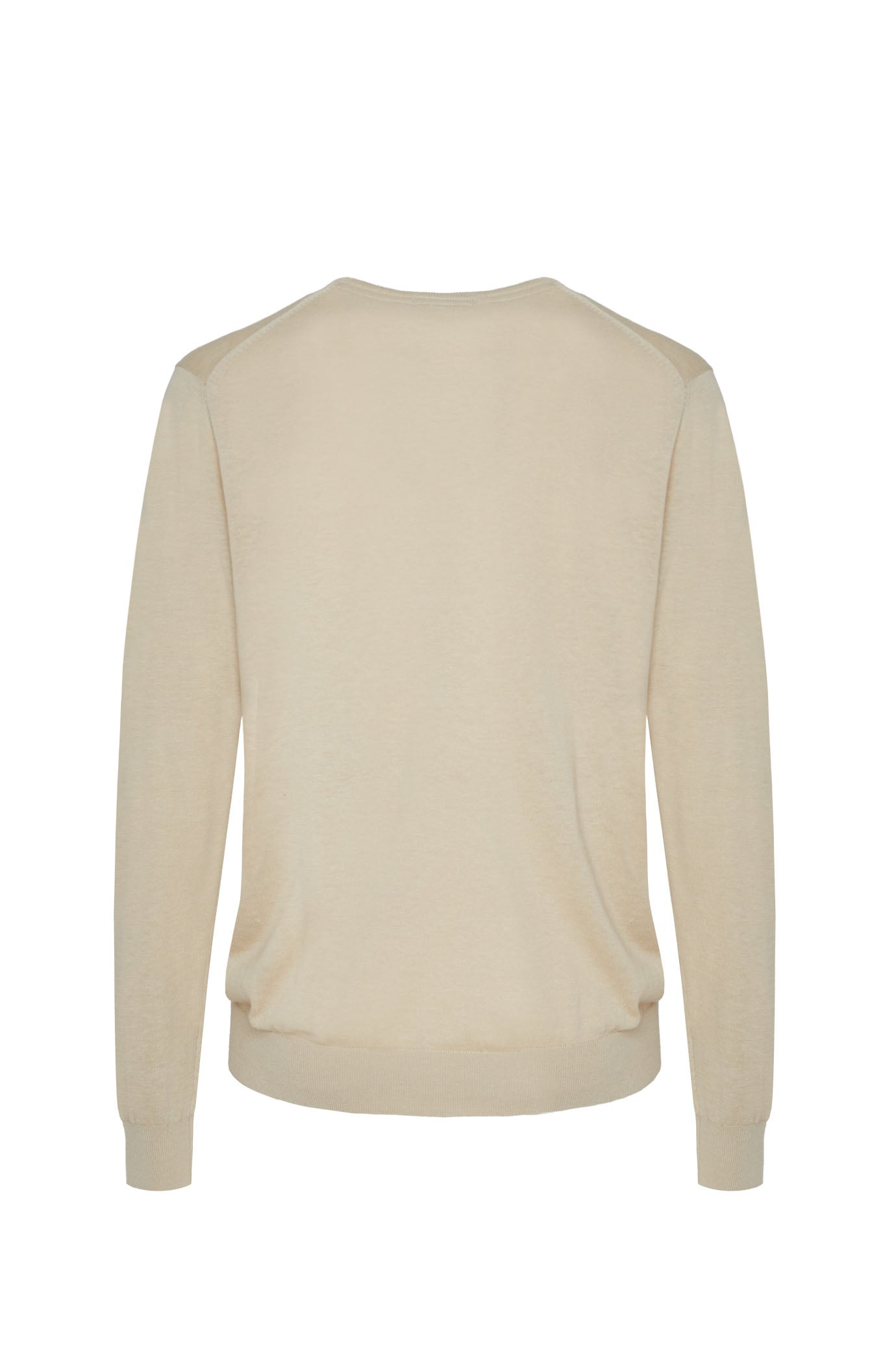 Pullover leggero misto lino seta|Colore:Beige