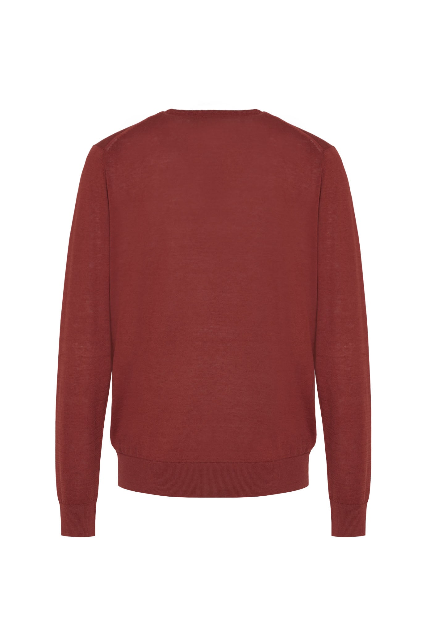 Pullover leggero misto lino seta|Colore:Terracotta