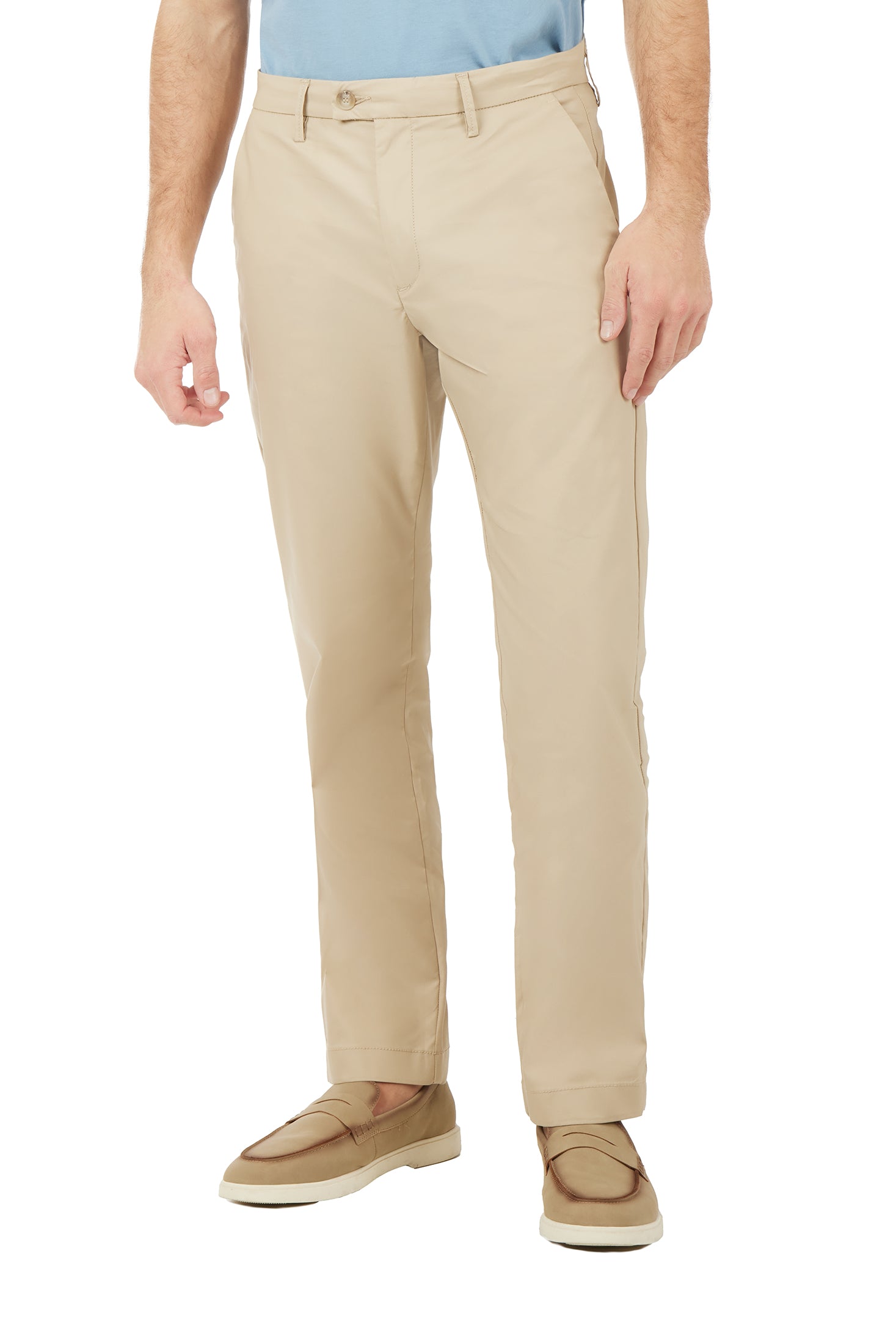 Pantaloni chinos regular fit tecnici tino filo|Colore:Beige