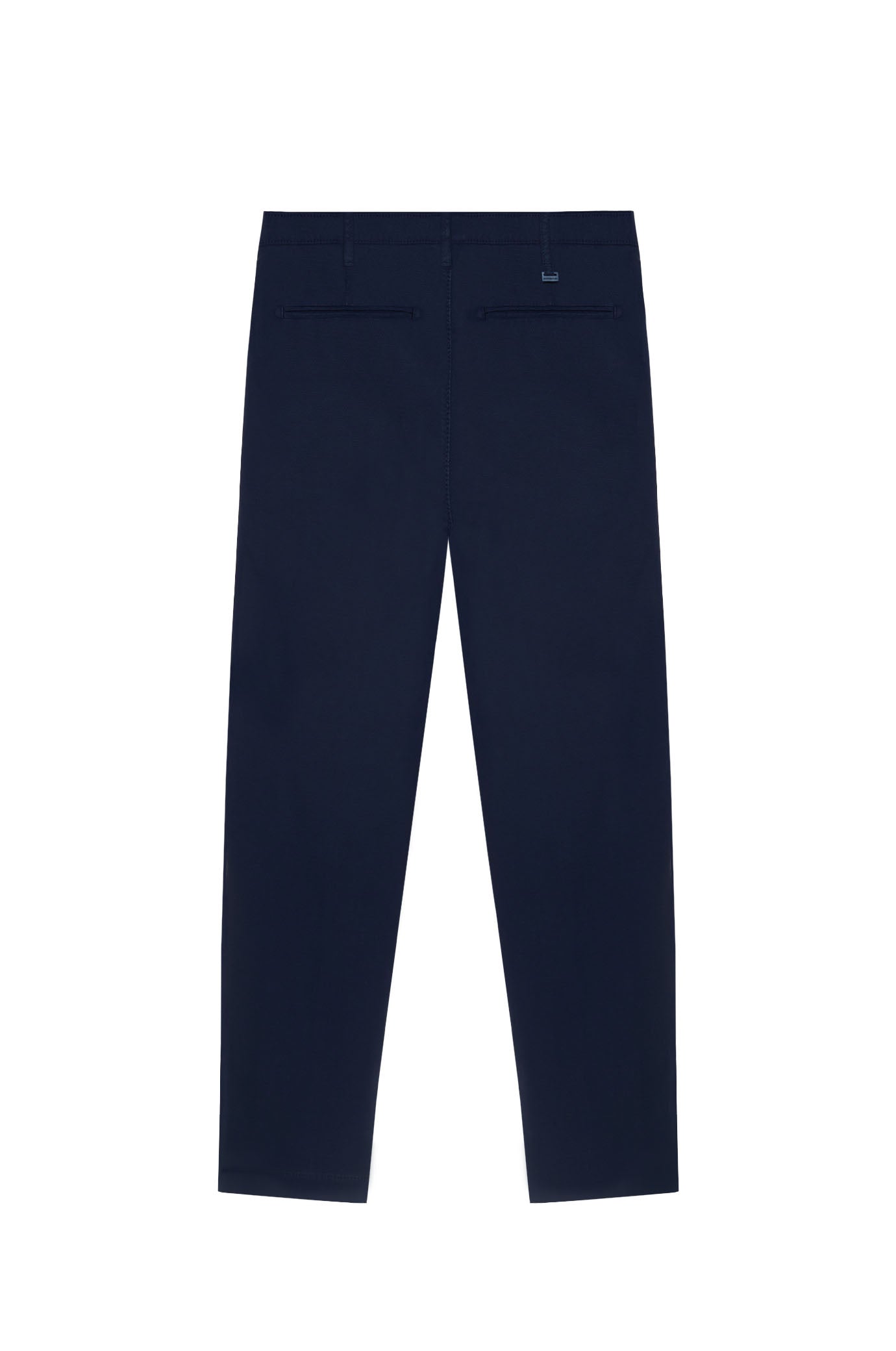 Pantaloni chinos drop crotch dobby|Colore:Blu/navy