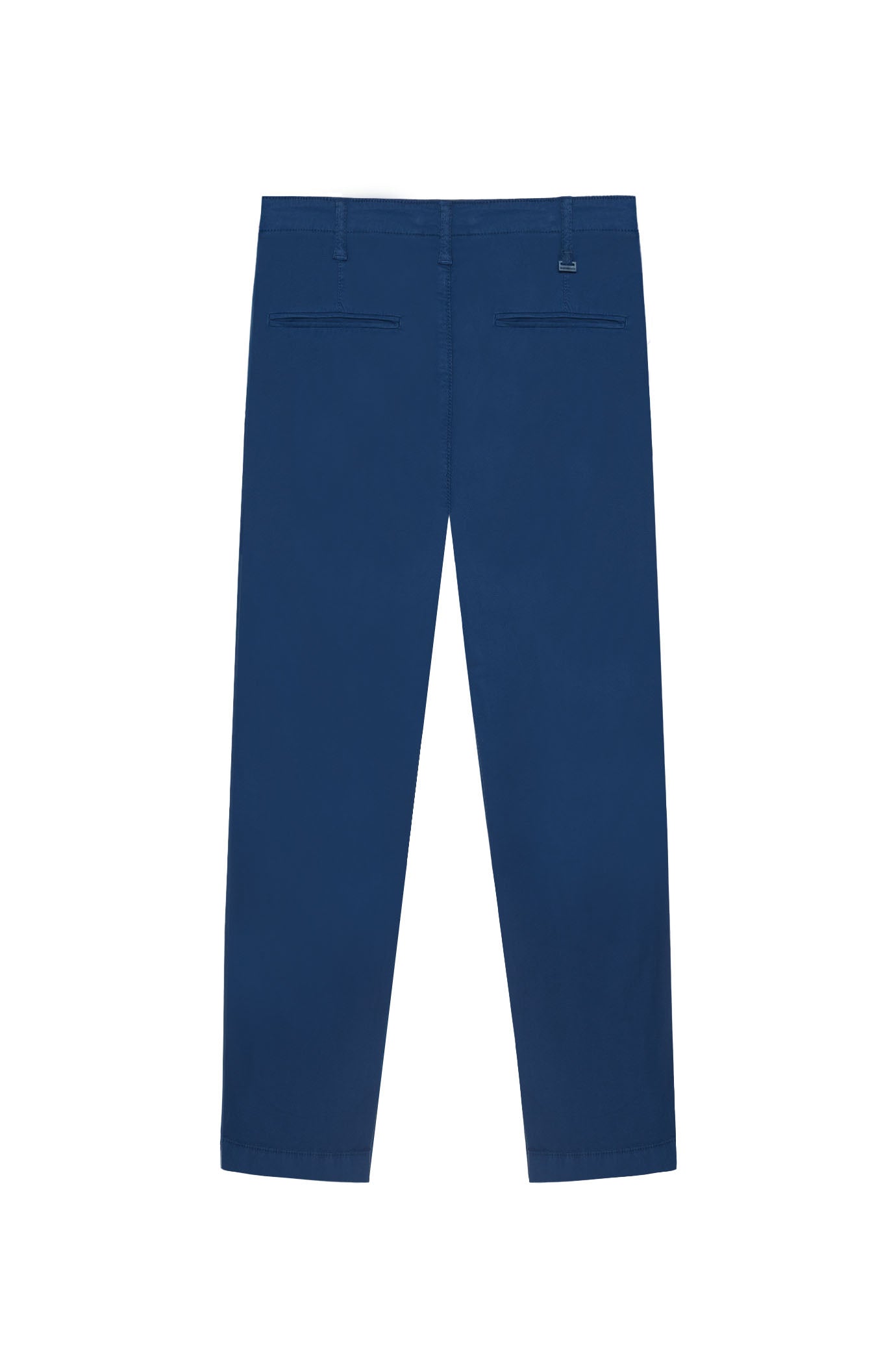 Pantaloni chinos drop crotch dobby|Colore:Indaco