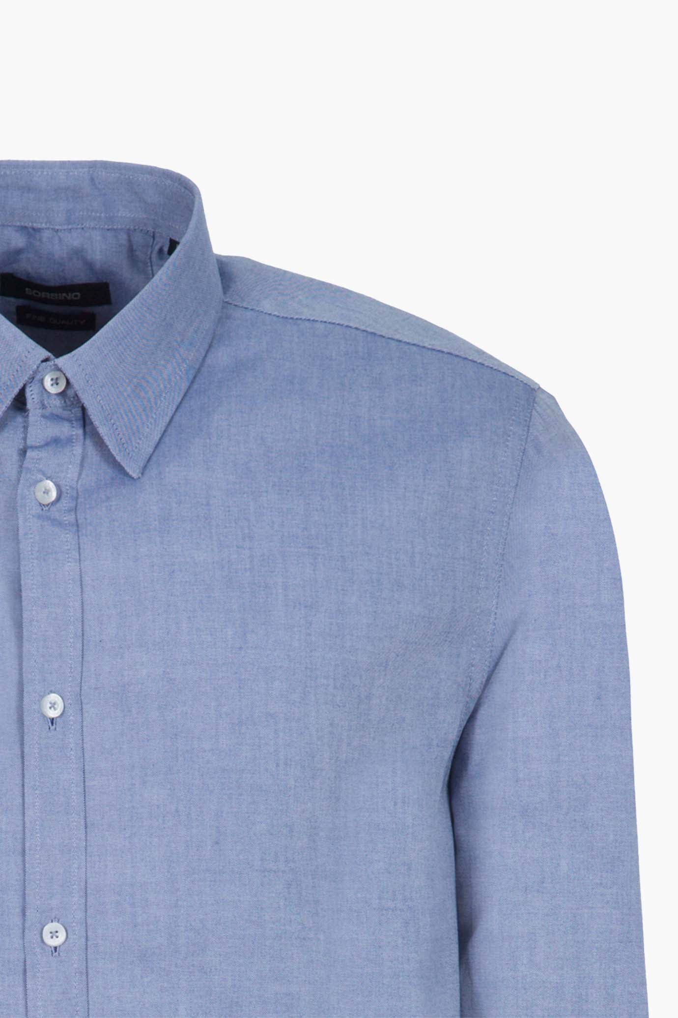 Camicia regular fit oxford|Colore:Blu