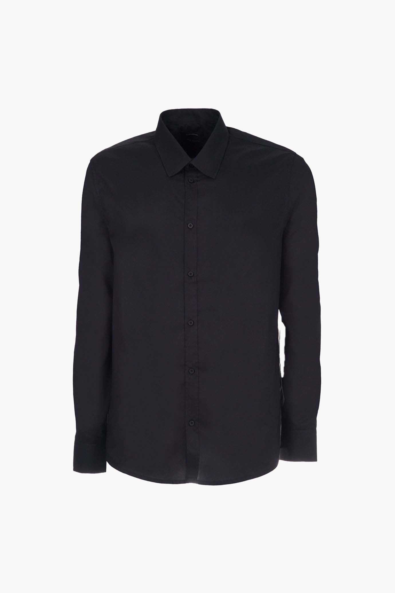 Camicia regular fit oxford|Colore:Nero