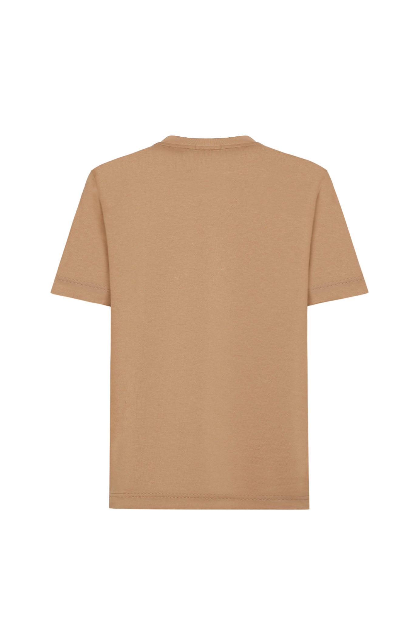 T-shirt con stampa|Colore:Cammello