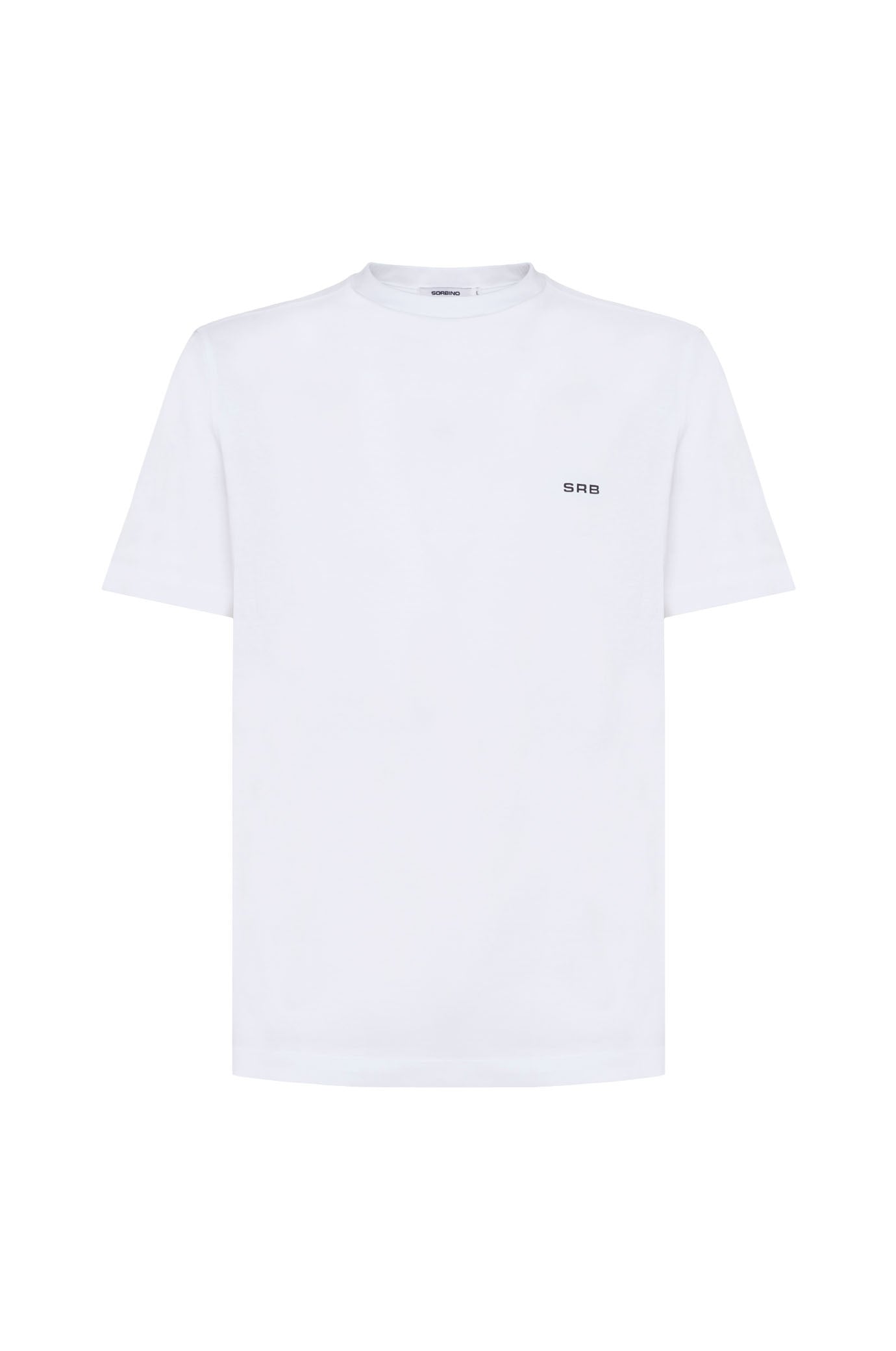 T-shirt con logo SRB|Colore:Bianco