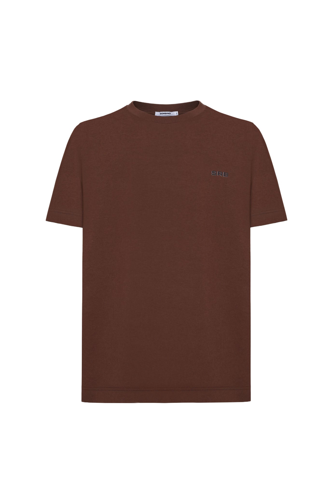 T-shirt con logo SRB|Colore:Moka