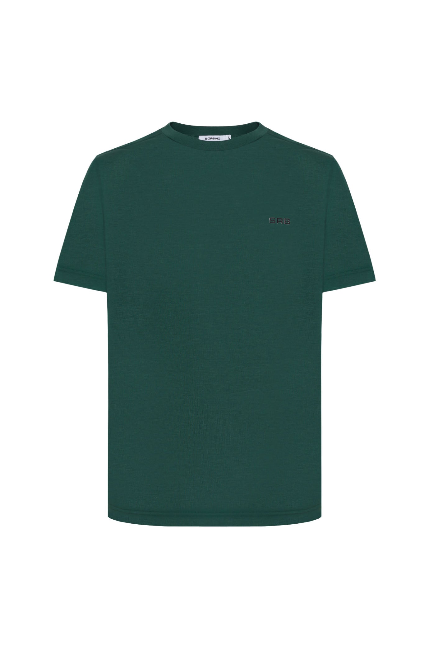 T-shirt con logo SRB|Colore:Bosco
