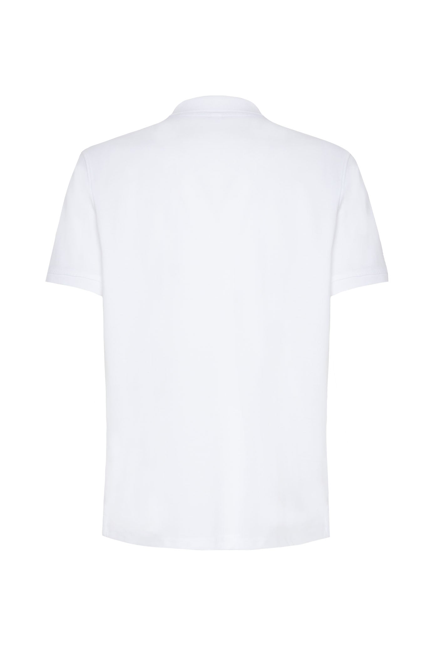 Polo con logo SRB|Colore:Bianco