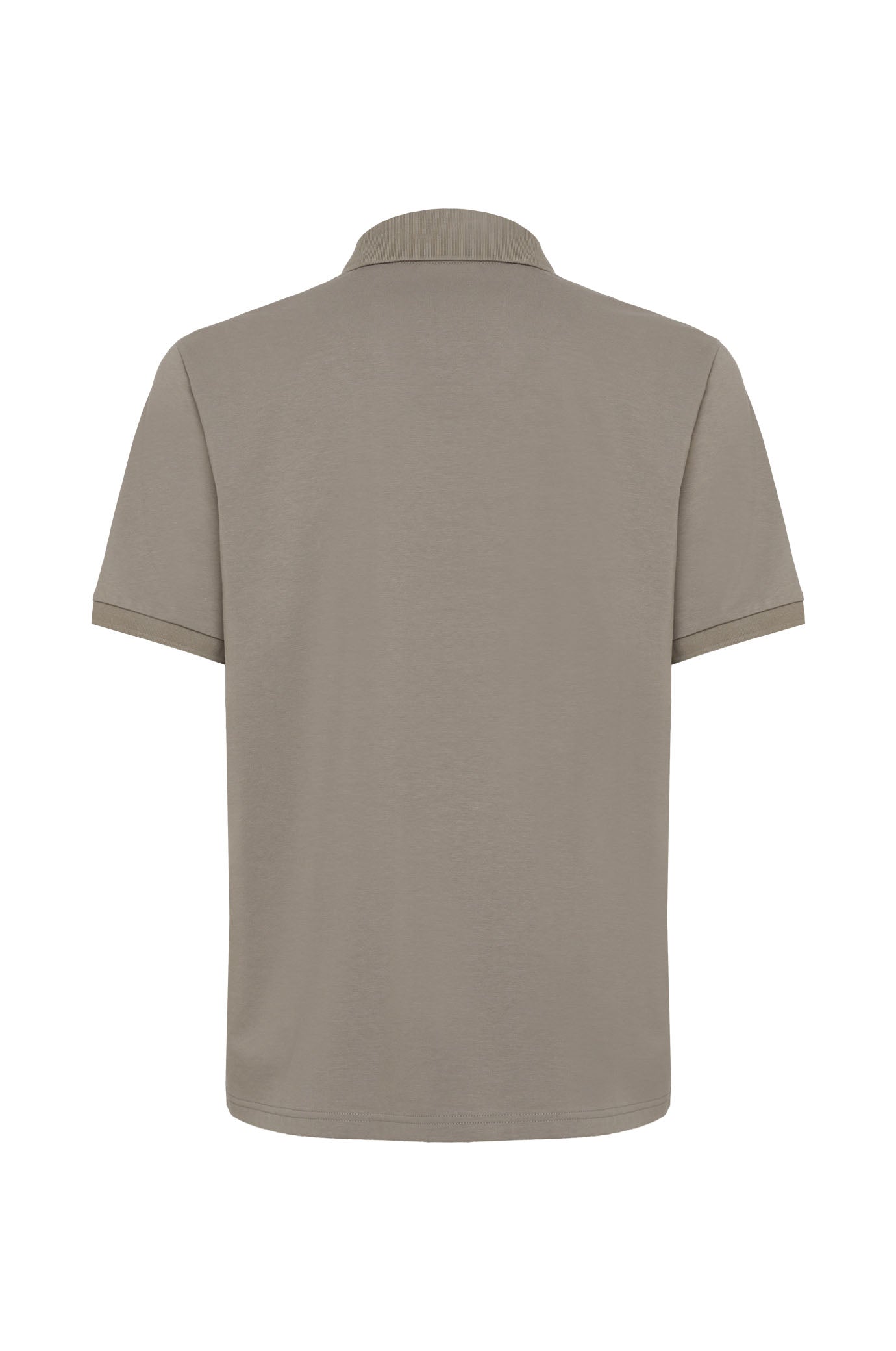 Polo con logo SRB|Colore:Tortora