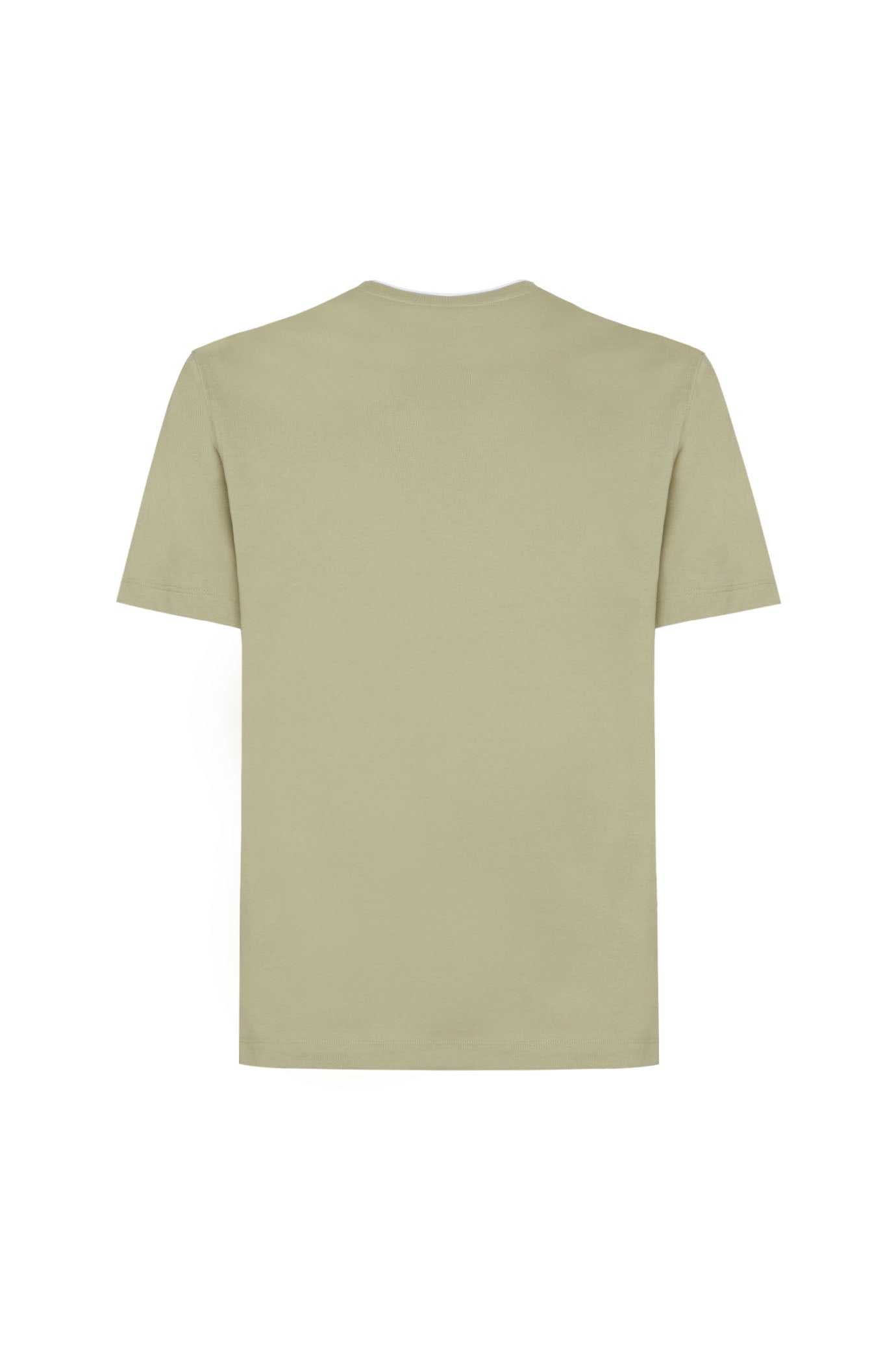 T-shirt con effetto doppia maglia|Colore:Salvia