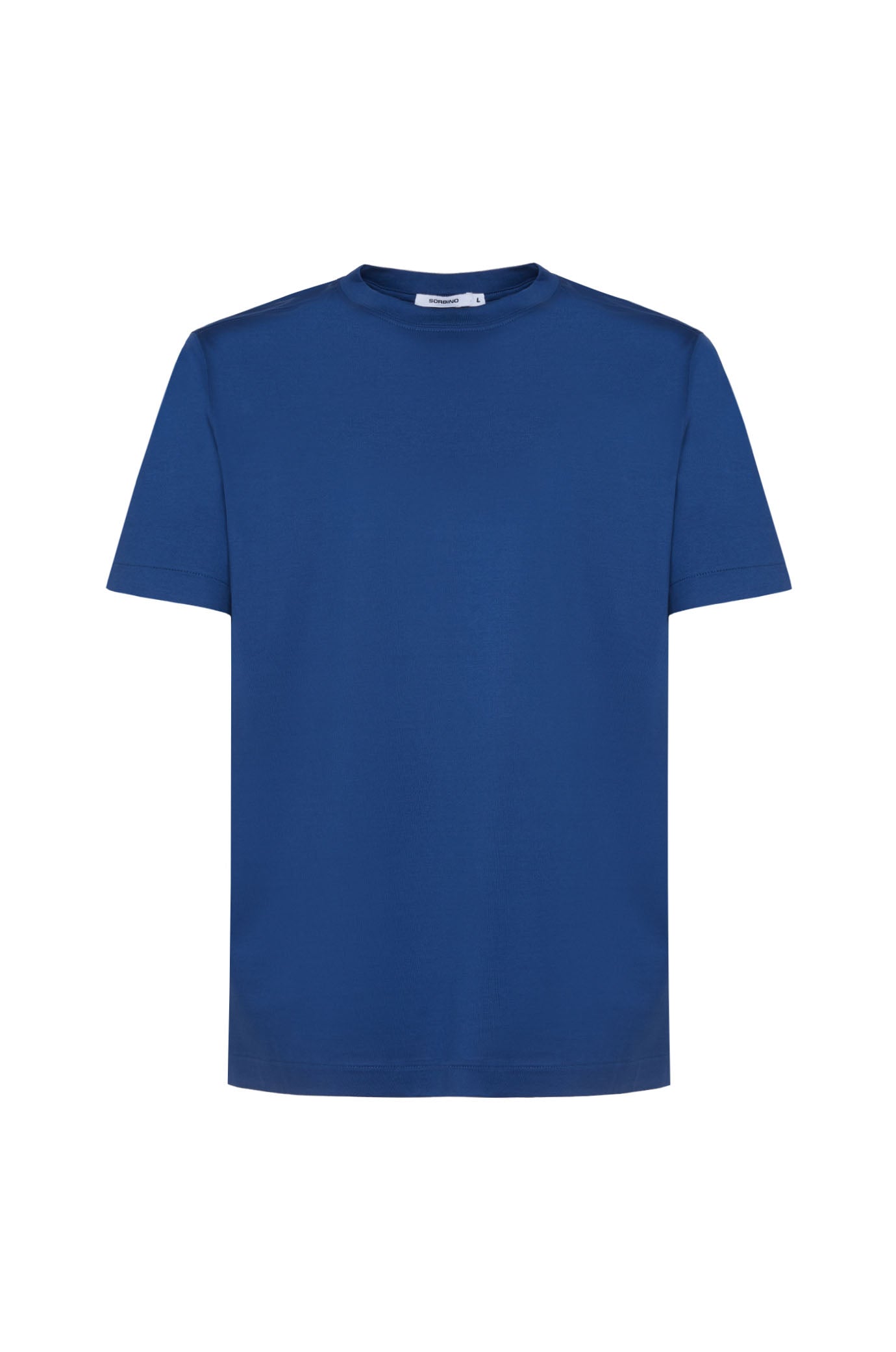T-shirt cotone mercerizzato|Colore:Azzurro