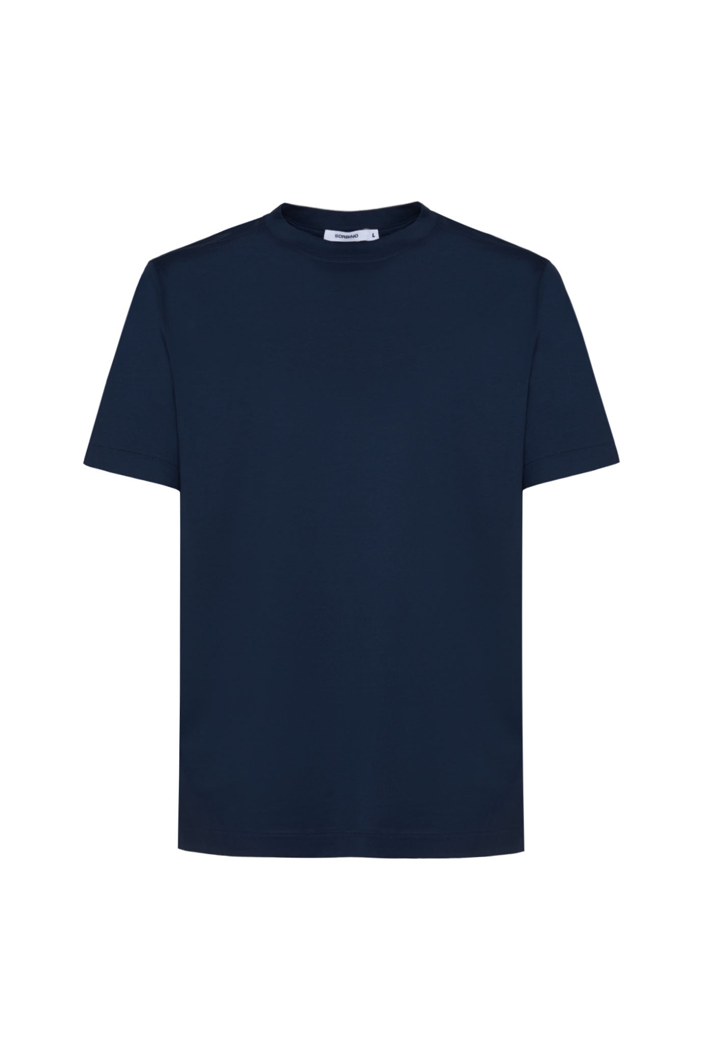 T-shirt cotone mercerizzato|Colore:Blu/navy