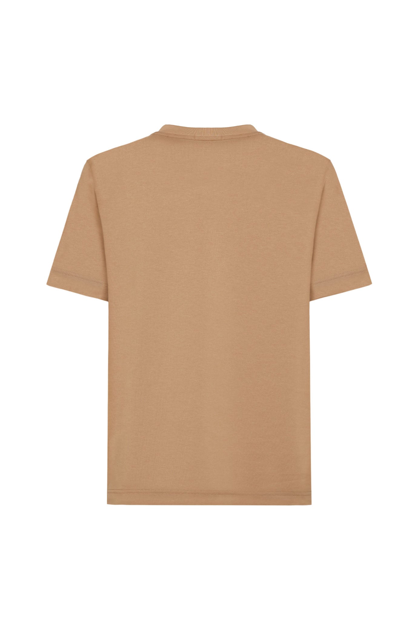 T-shirt con stampa|Colore:Cammello