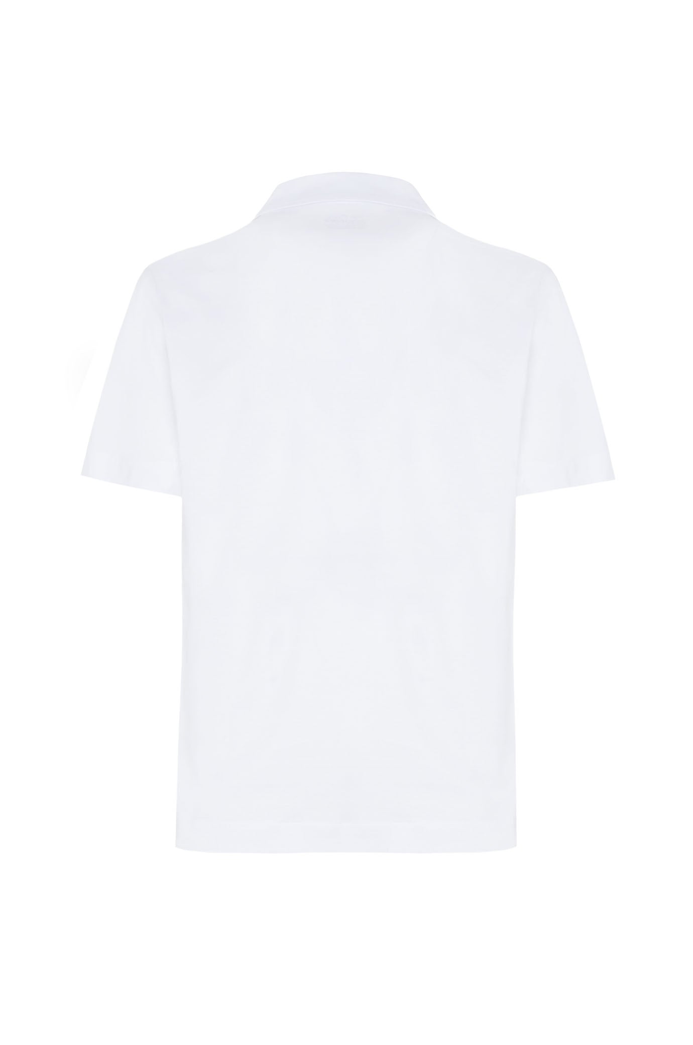 Polo in cotone mercerizzato|Colore:Bianco