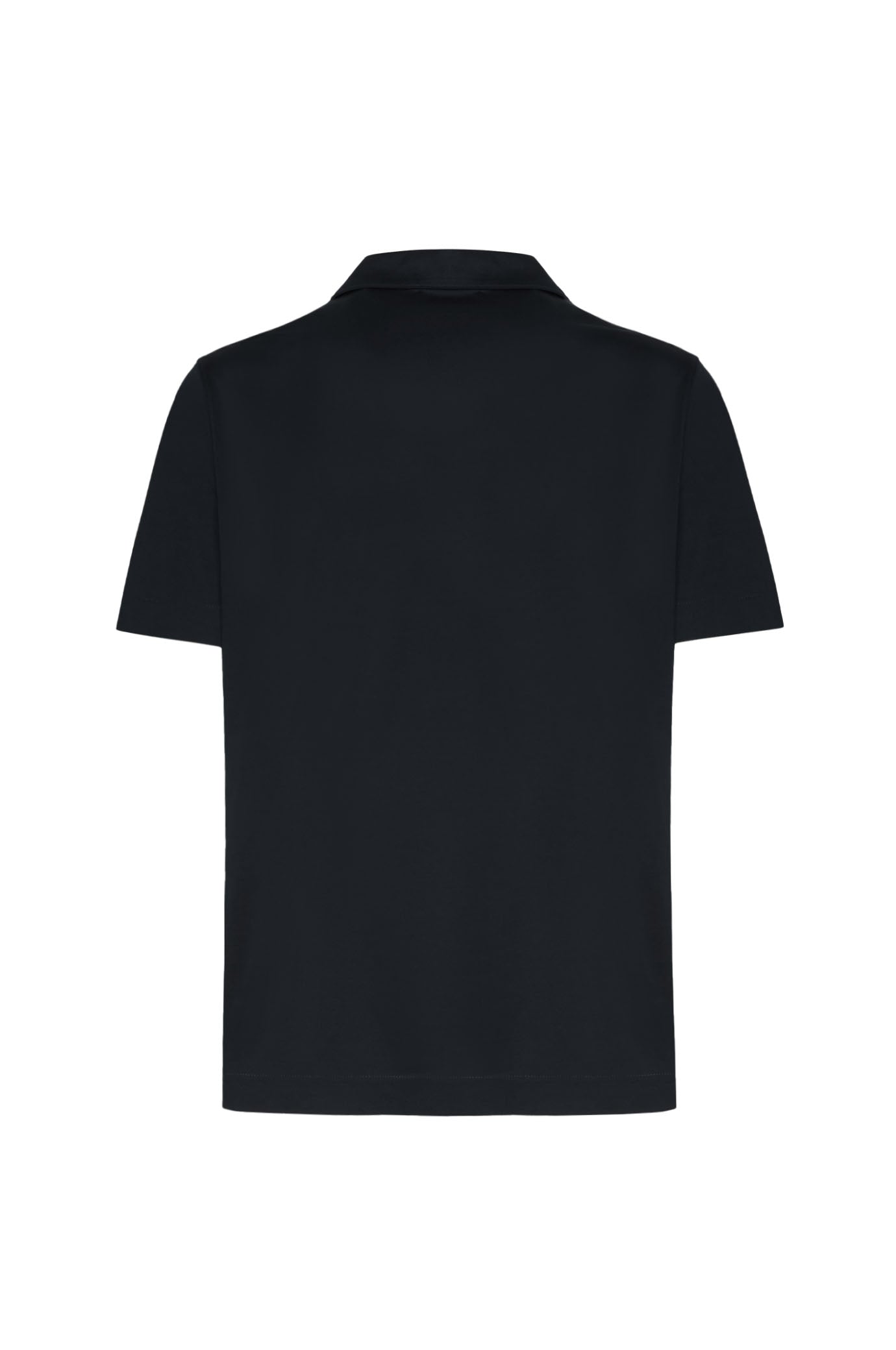 Polo in cotone mercerizzato|Colore:Nero