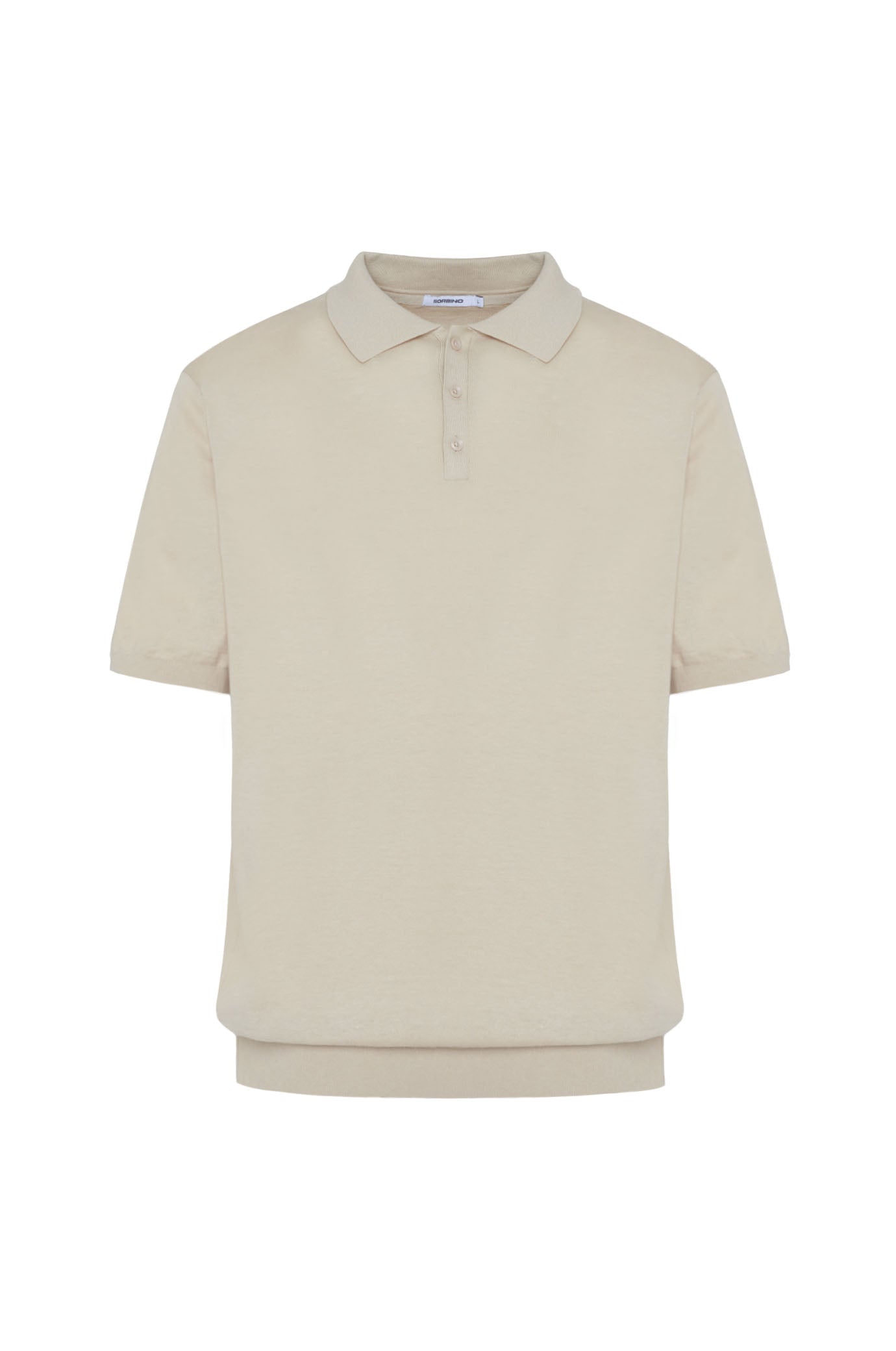 Polo in maglia basic|Colore:Beige