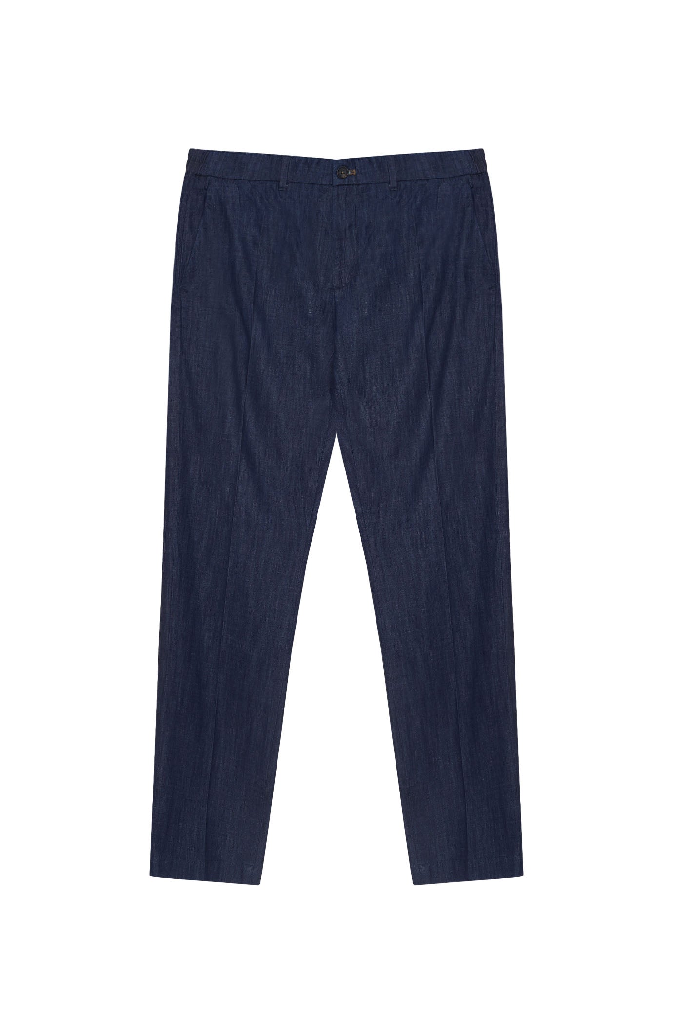 Pantaloni chinos effetto denim|Colore:Denim