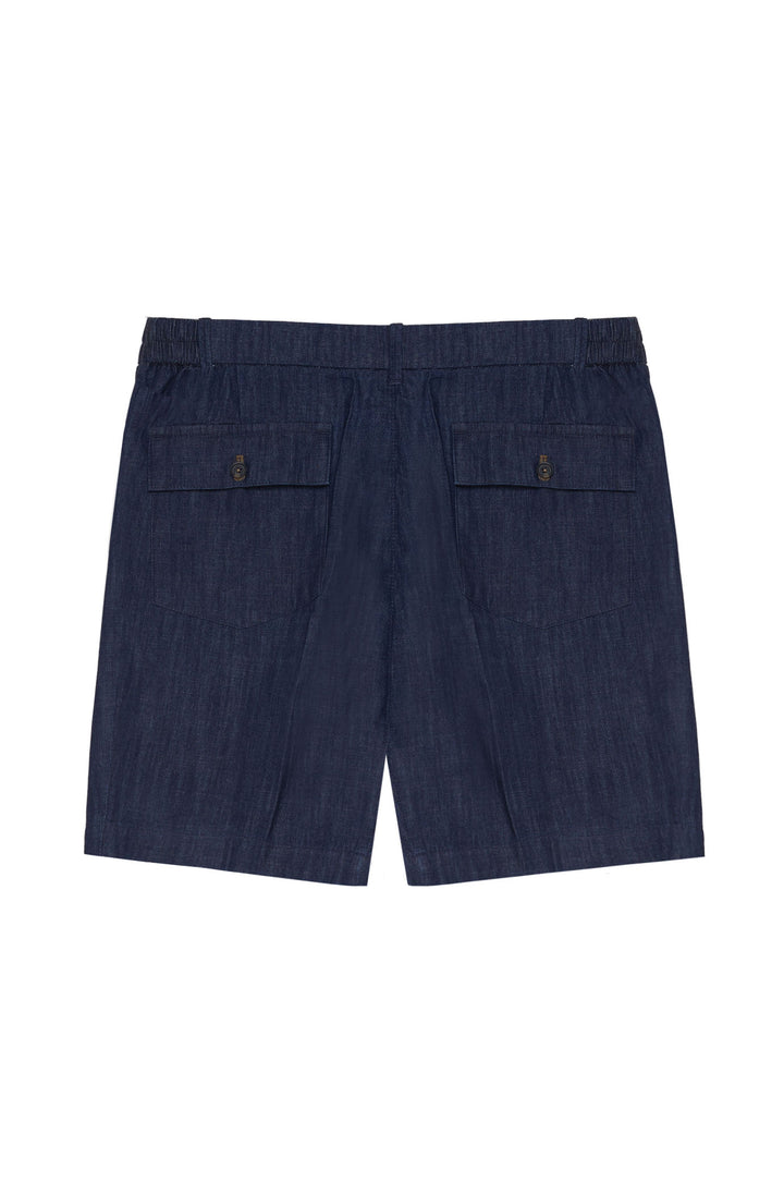 Bermuda effetto denim|Colore:Denim