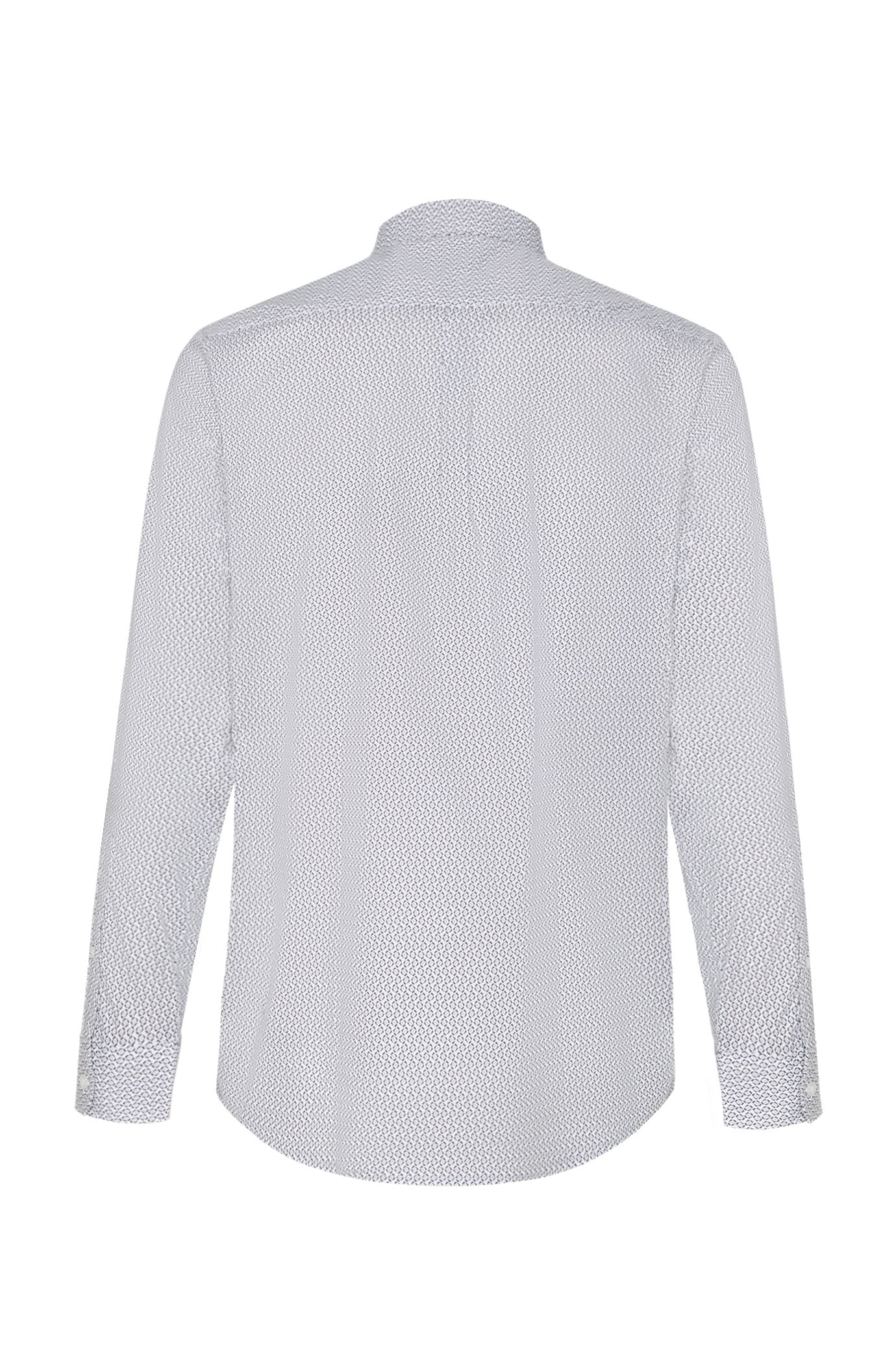 Camicia regular fit micro fantasia|Colore:Blu