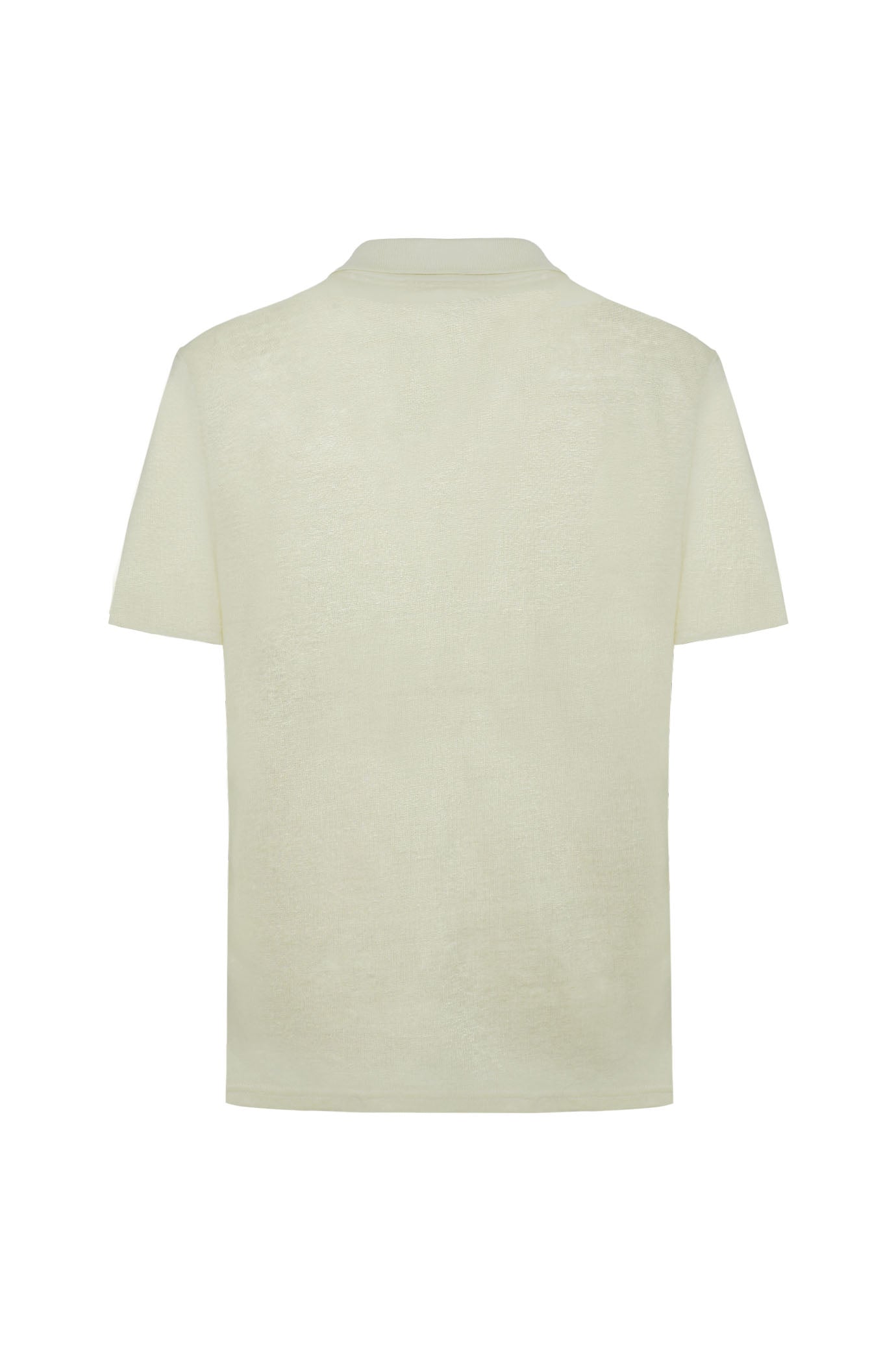 Polo derby in lino|Colore:Salvia