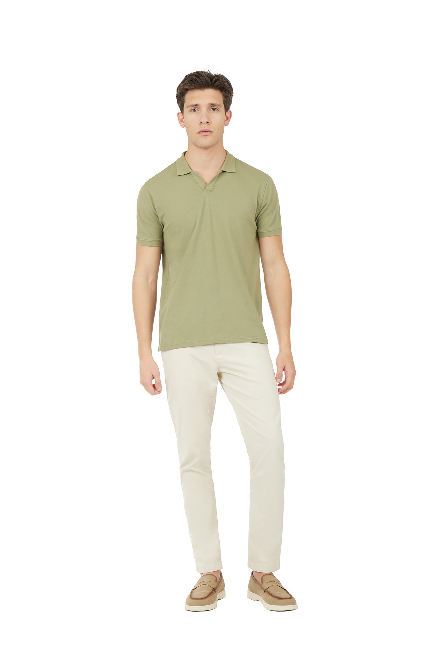 Polo Derby|Colore:Salvia