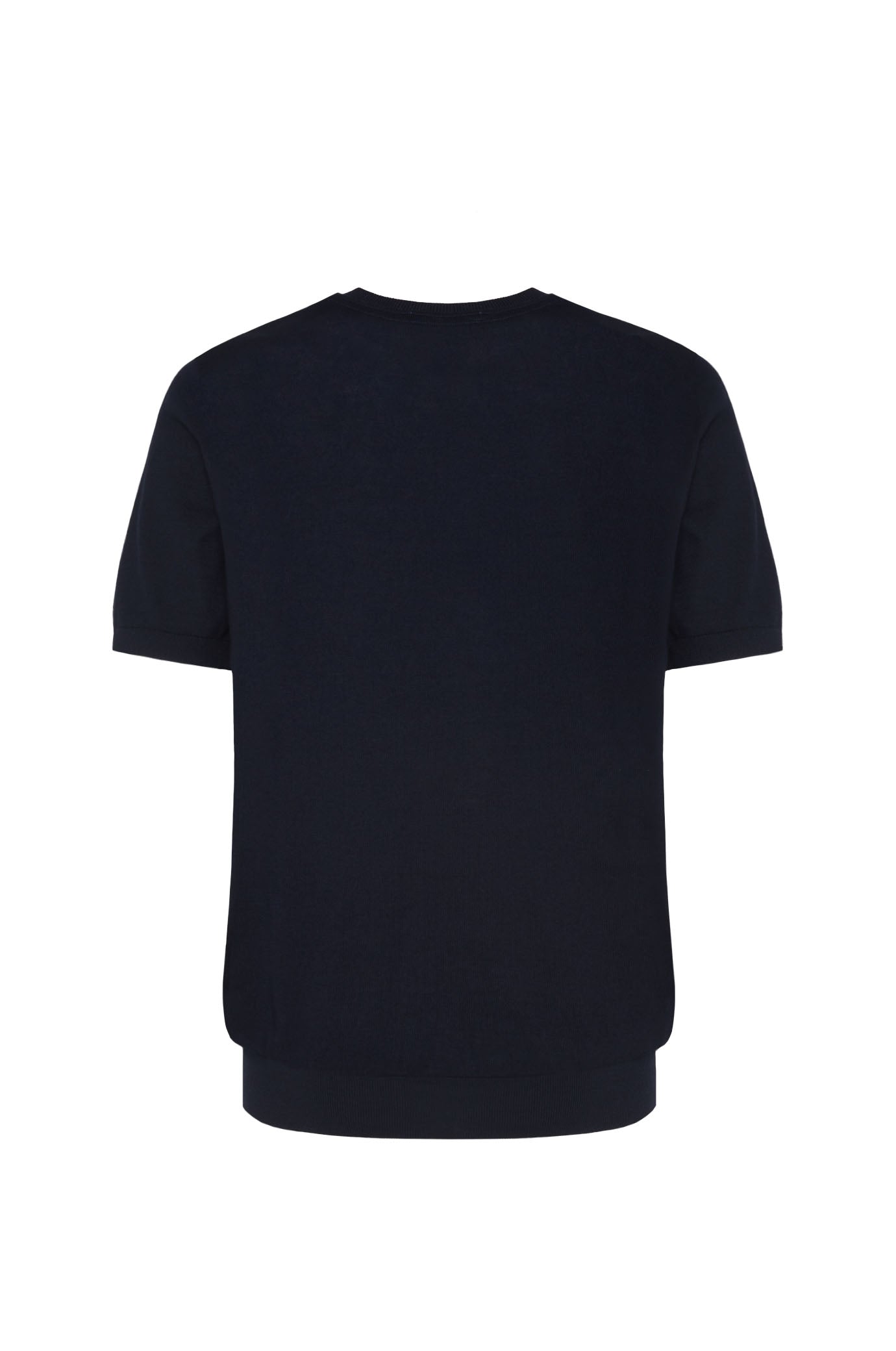 T-shirt in maglia|Colore:Blu/navy