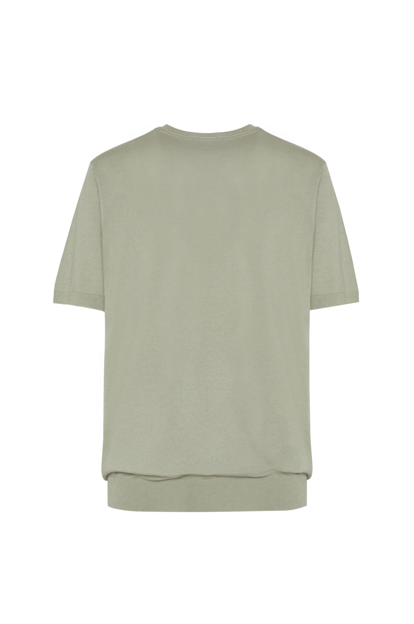 T-shirt in maglia|Colore:Salvia