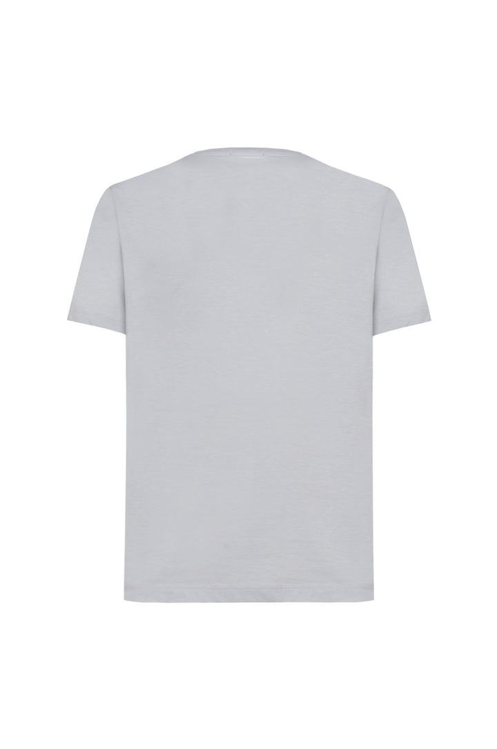 T-shirt con taschino|Colore:Perla