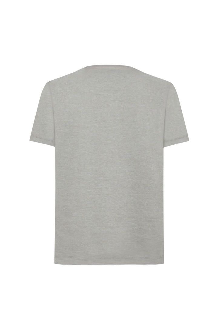 T-shirt con taschino|Colore:Salvia