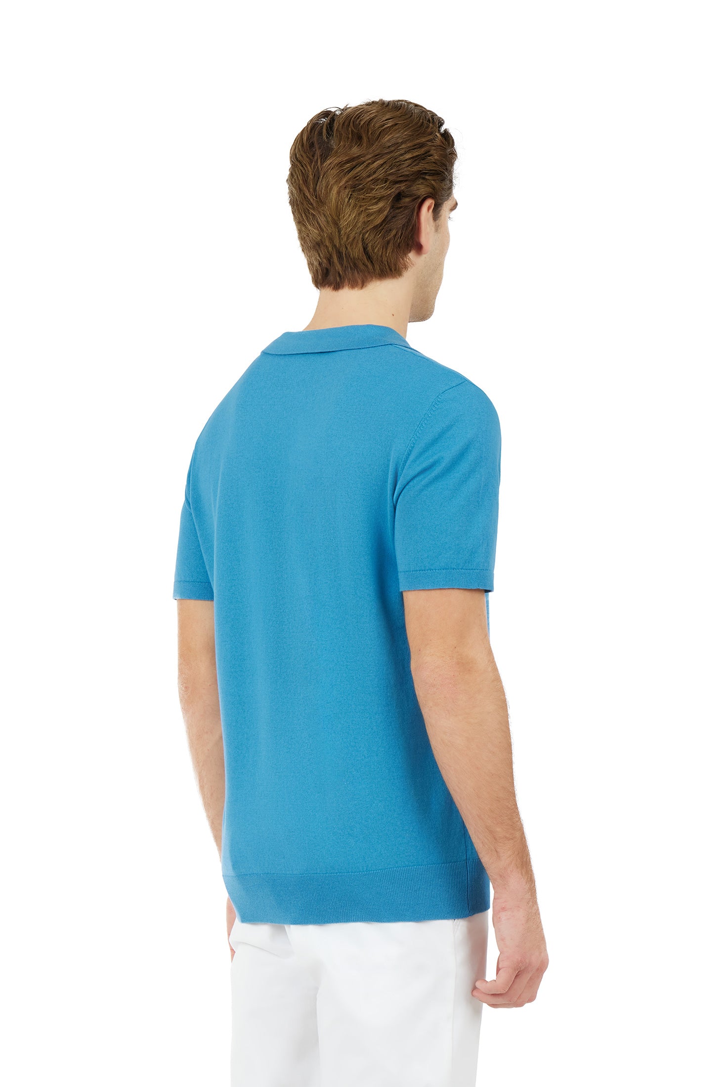 Polo in maglia Derby|Colore:Oceano