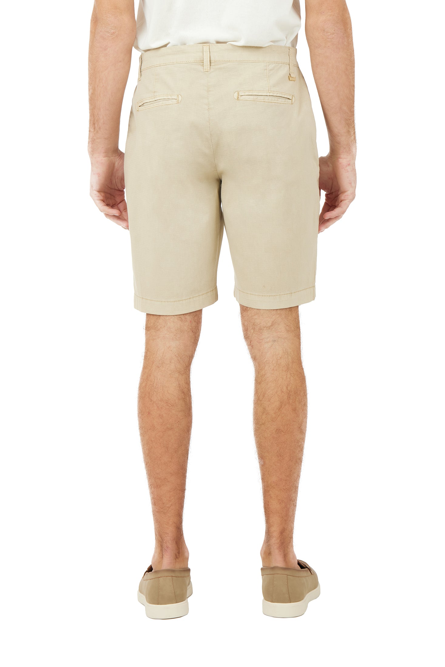 Bermuda chinos micro trama|Colore:Beige