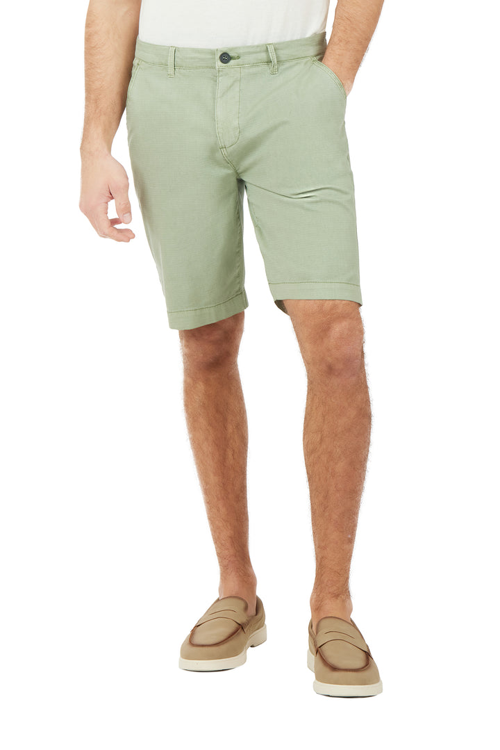 Bermuda chinos micro trama|Colore:Edera