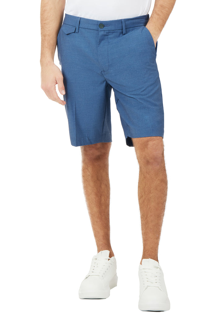 Bermuda taglio classico|Colore:Indaco