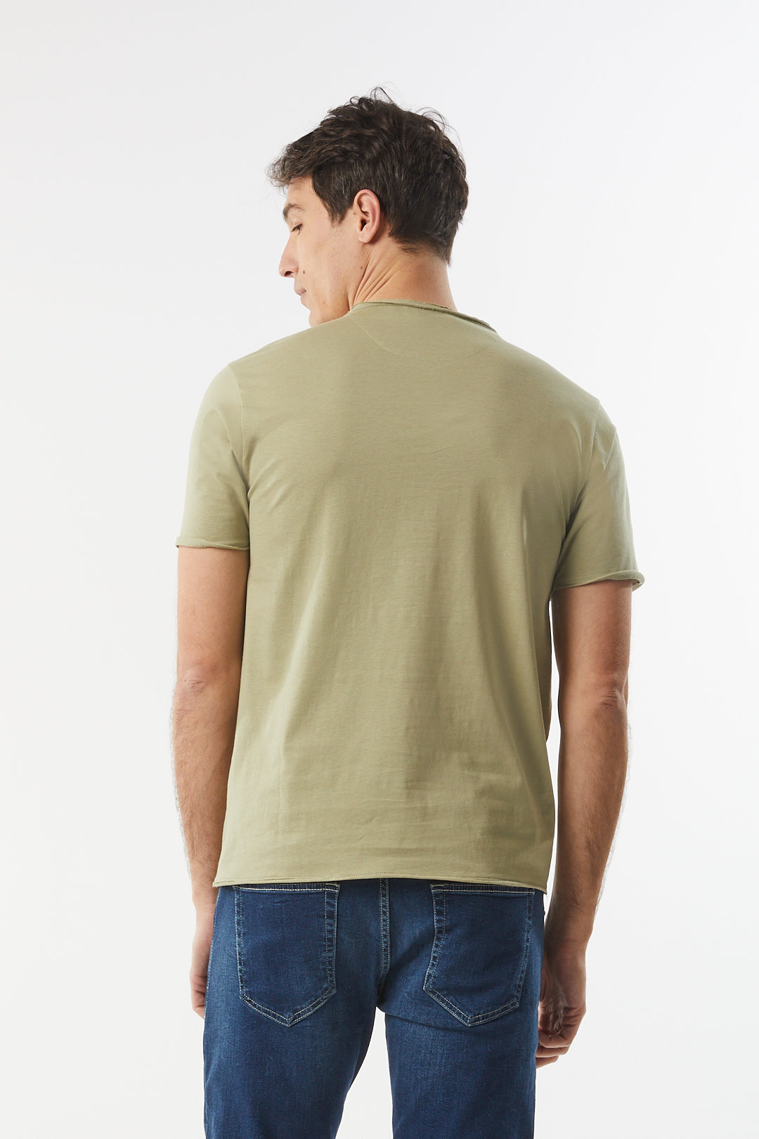 T-shirt con motivo|Colore:Salvia