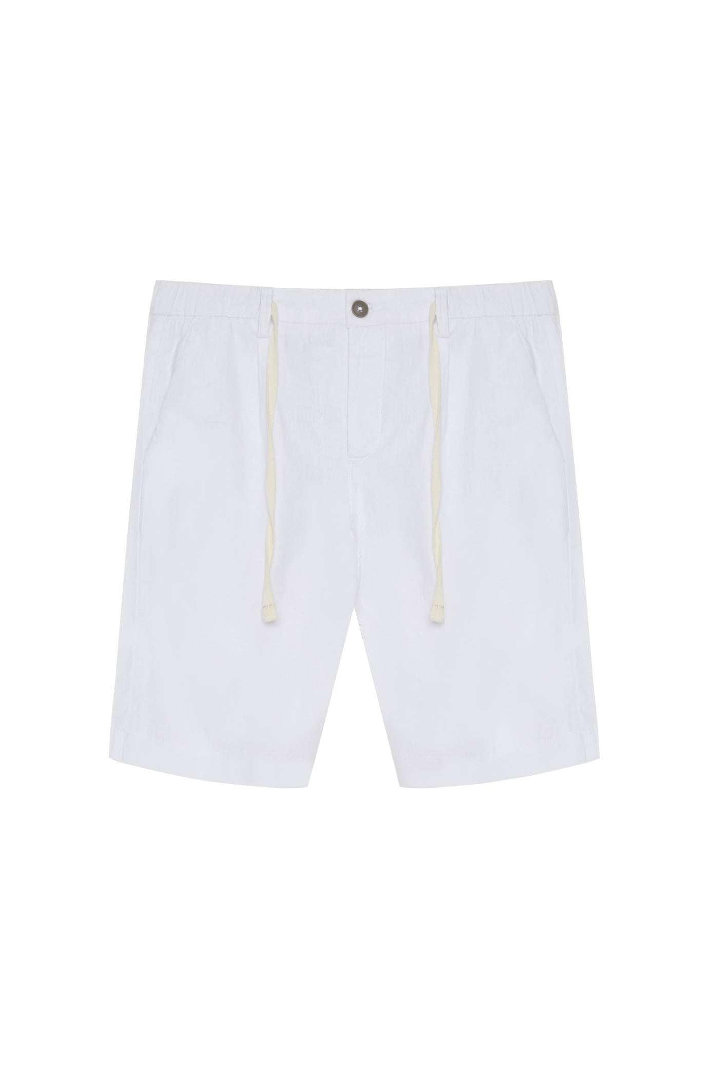 Bermuda misto lino|Colore:Bianco