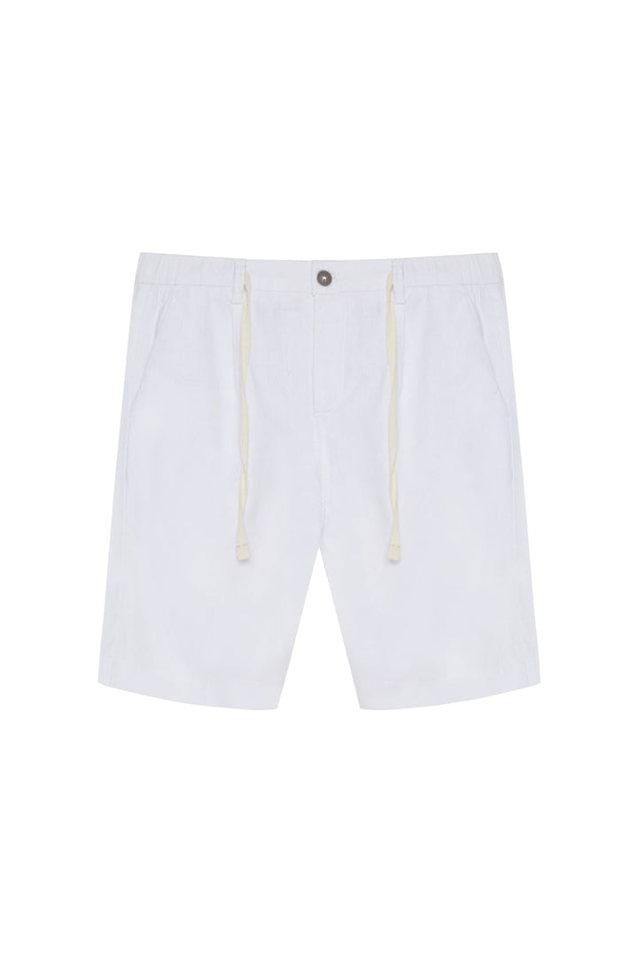 Bermuda misto lino|Colore:Bianco