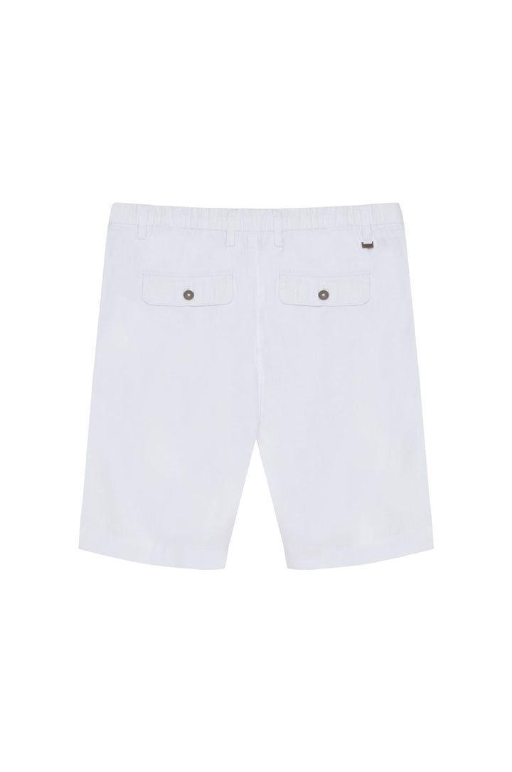 Bermuda misto lino|Colore:Bianco