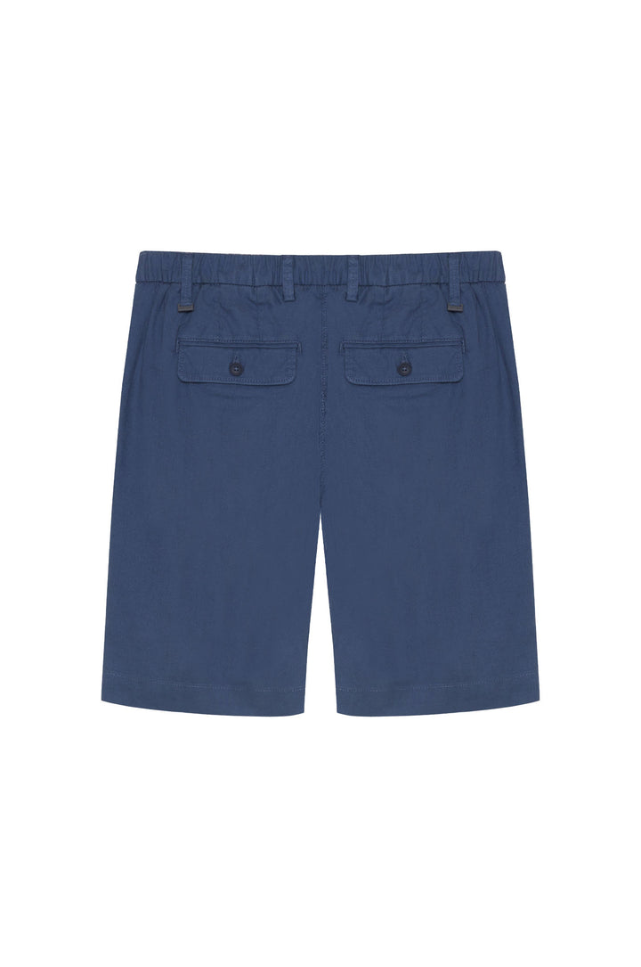 Bermuda misto lino|Colore:Indaco