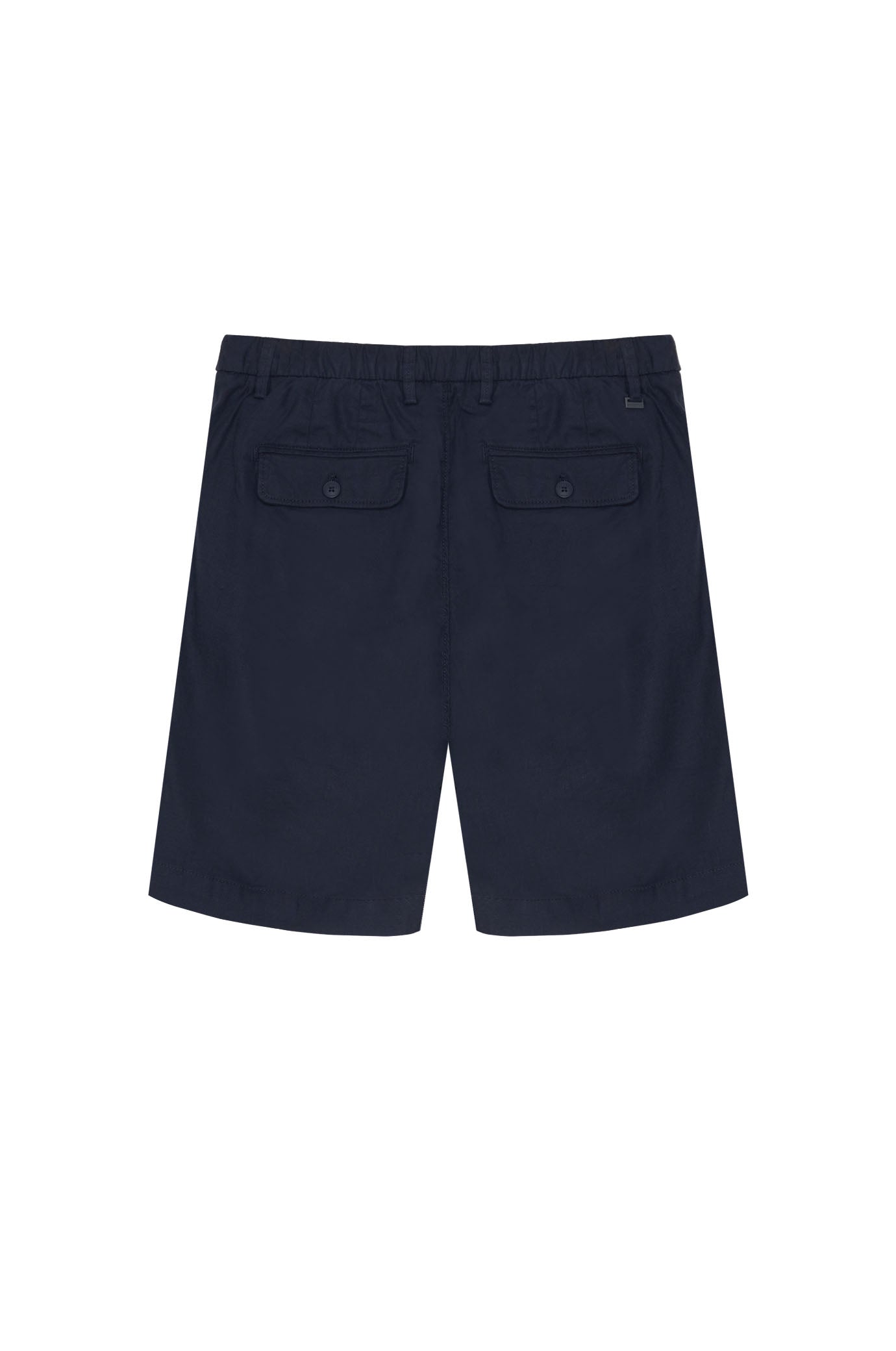 Bermuda misto lino|Colore:Blu/navy