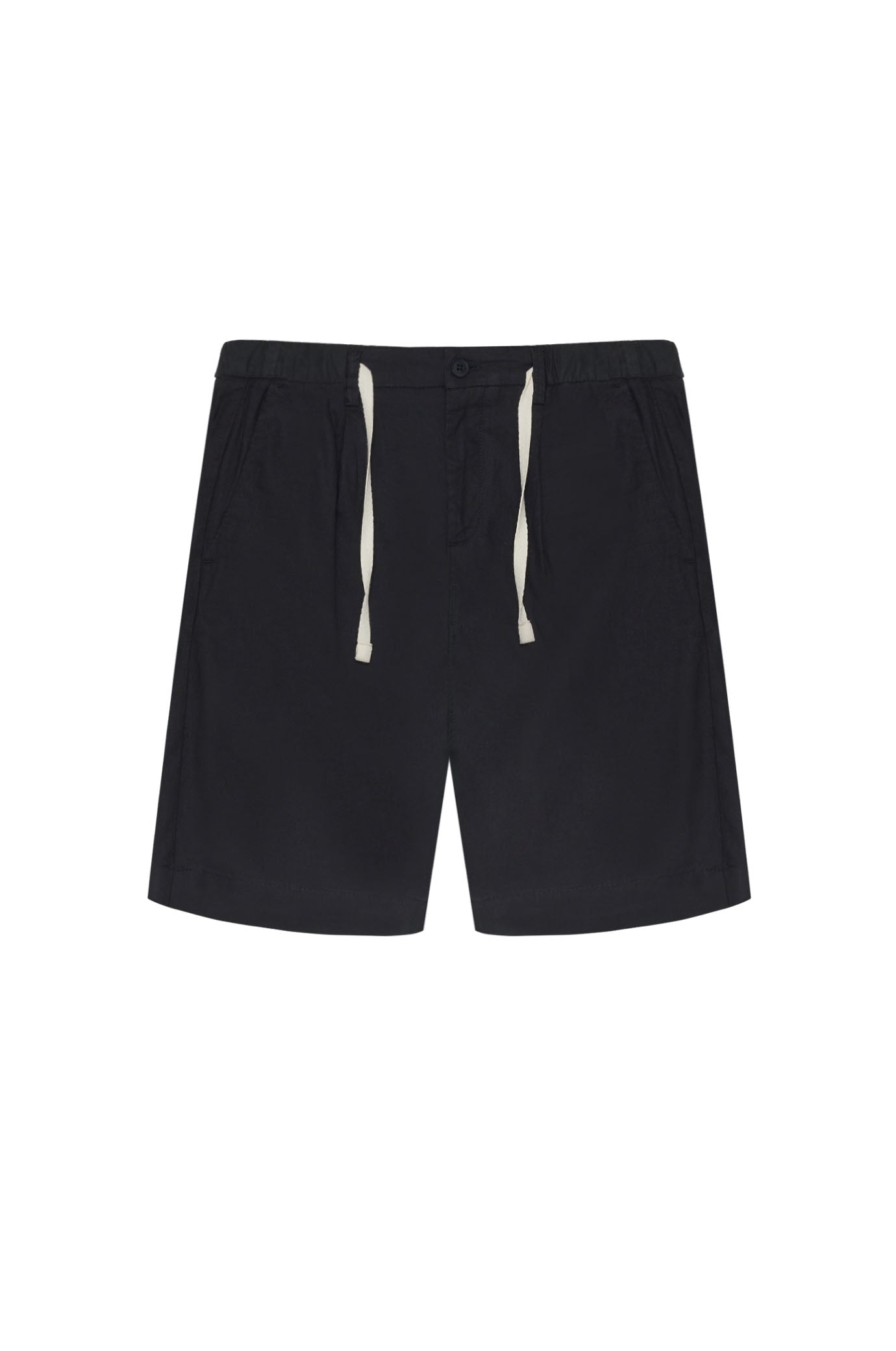 Bermuda misto lino|Colore:Nero